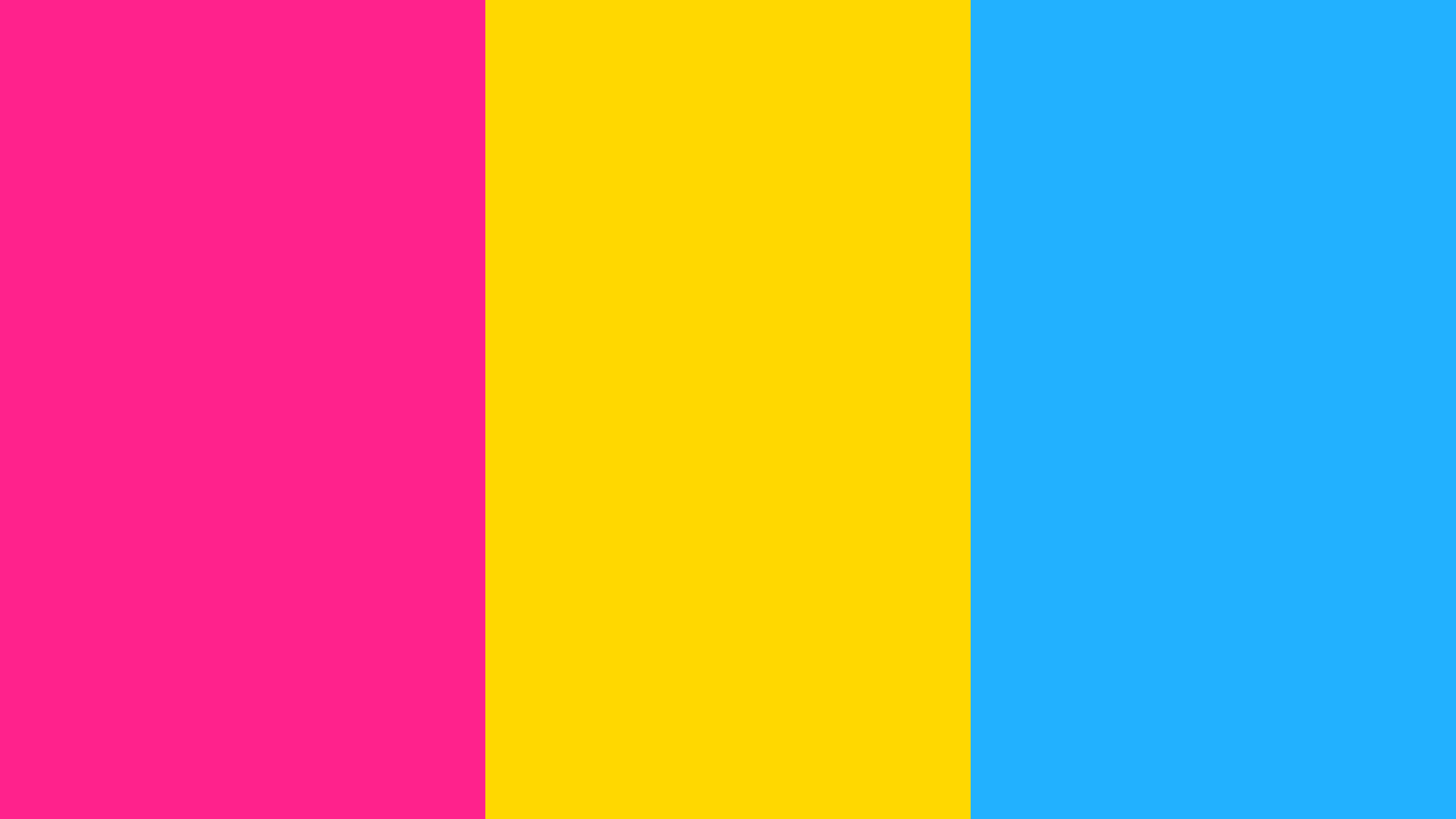 Pansexual Vertical Pride Stripes desktop wallpaper in 4K