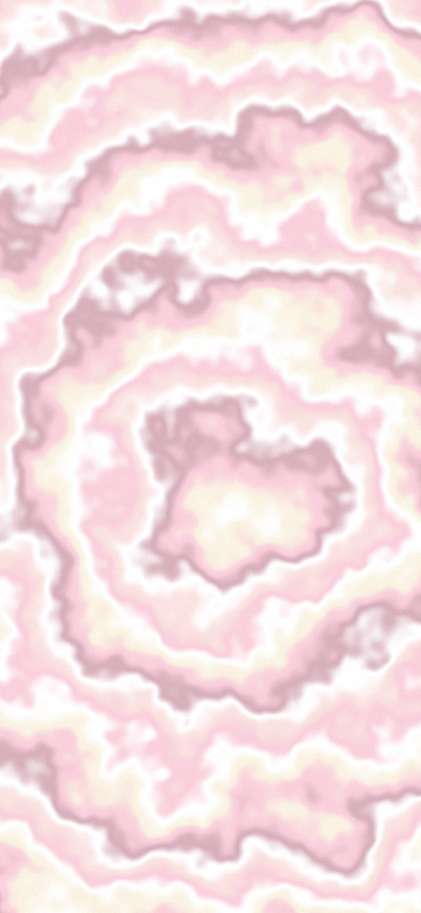 Pastel Pink and Cream Bullseye Tie Dye wallpaper for iPhone and Android