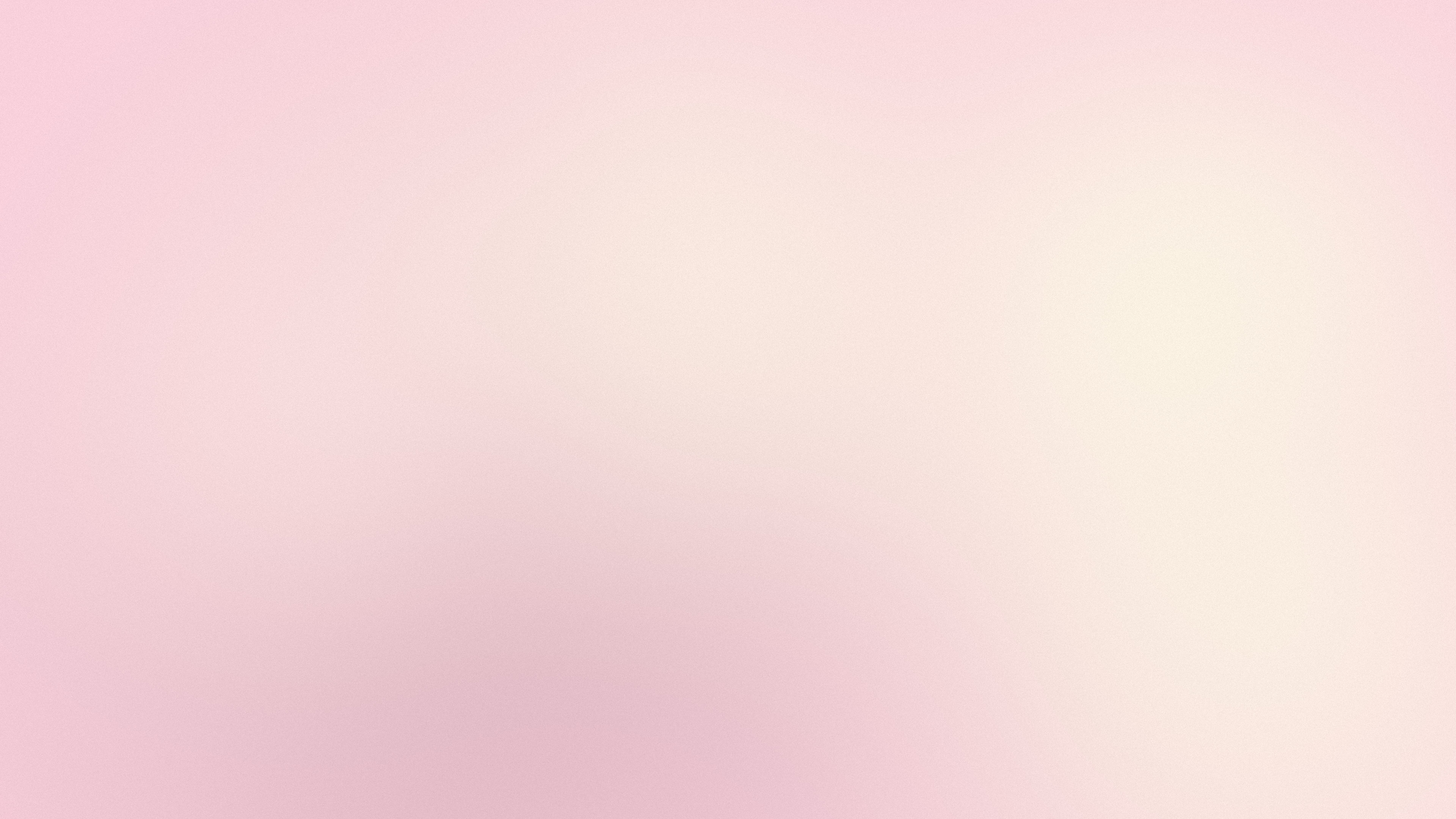 Pastel Pink and Cream Dreamy Aura Gradient desktop wallpaper in 4K
