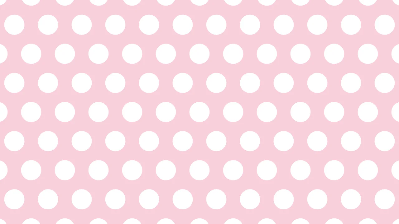 Pastel Pink Polka Dot desktop wallpaper in 4K