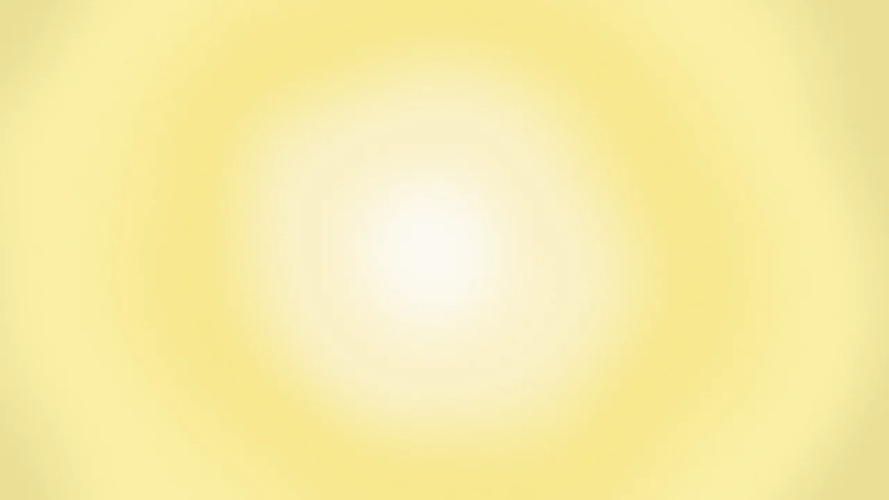 Pastel Yellow and Cream Aura Gradient desktop wallpaper in 4K
