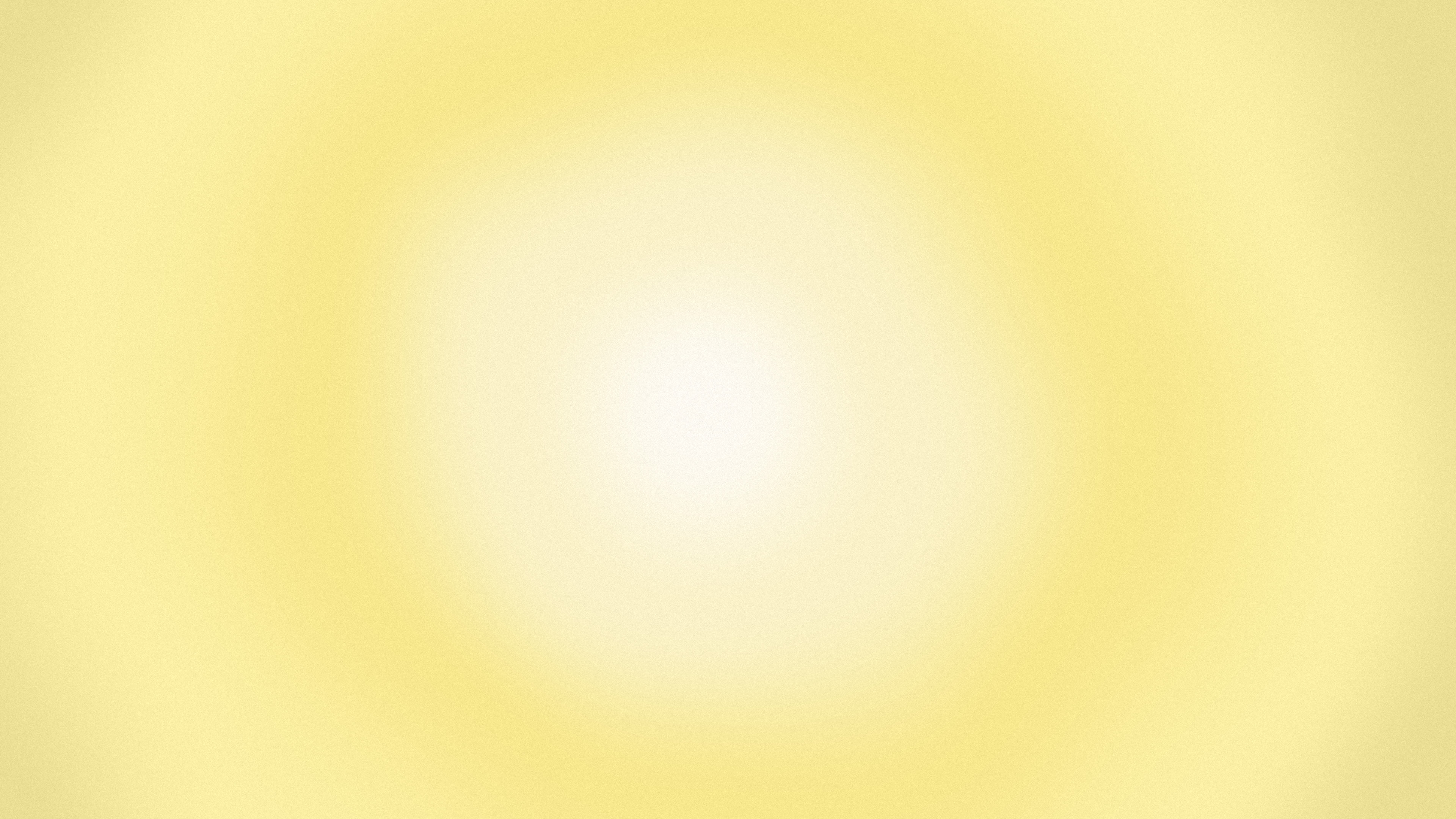 Pastel Yellow and Cream Aura Gradient desktop wallpaper in 4K