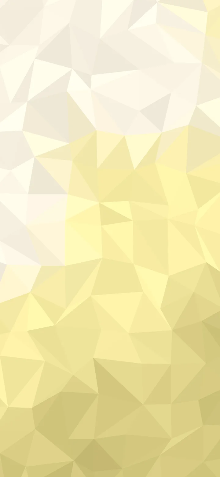 Pastel Yellow and Cream Low Poly wallpaper for iPhone and Android