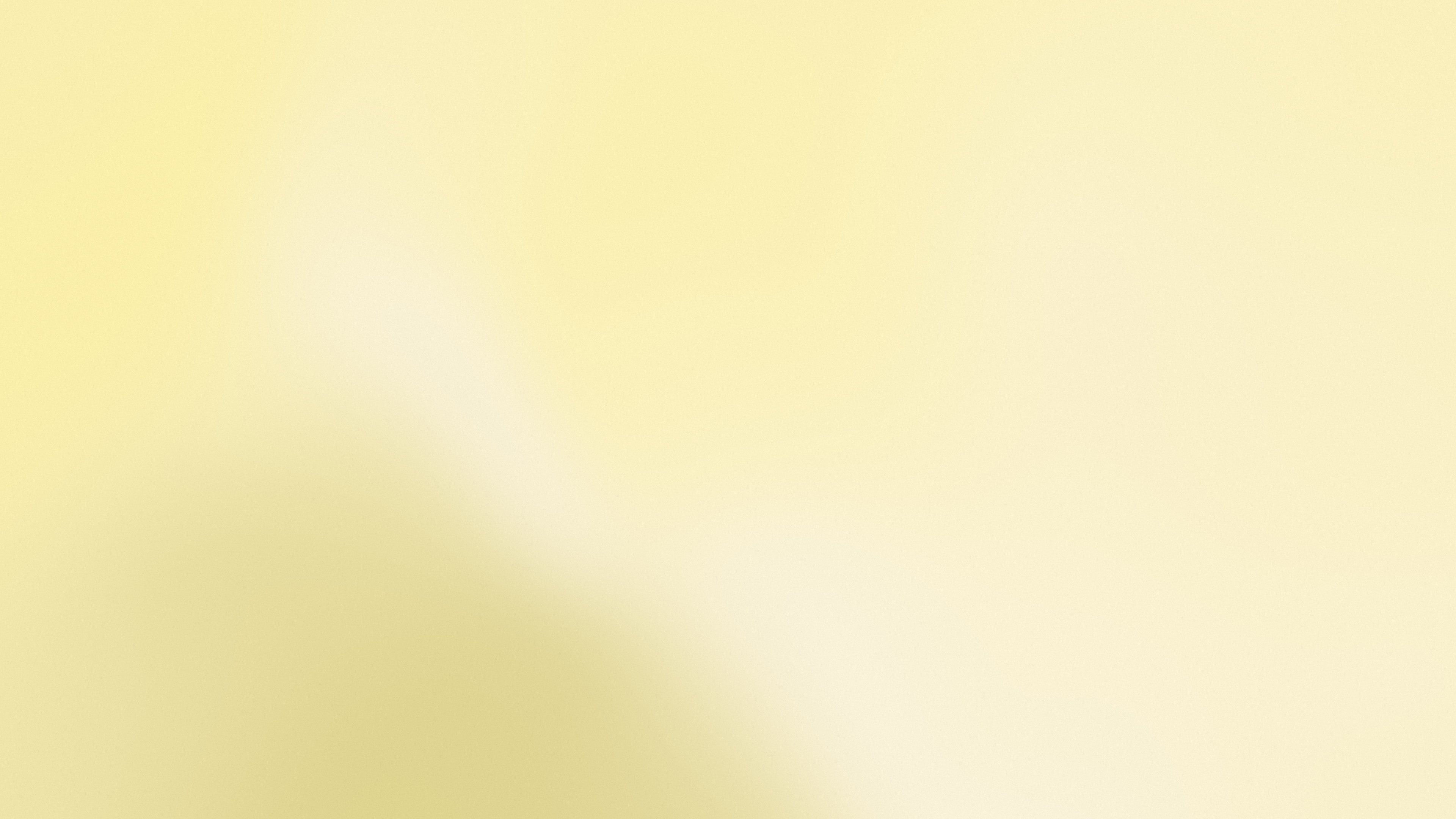 Pastel Yellow and Cream Mesh Gradient desktop wallpaper in 4K