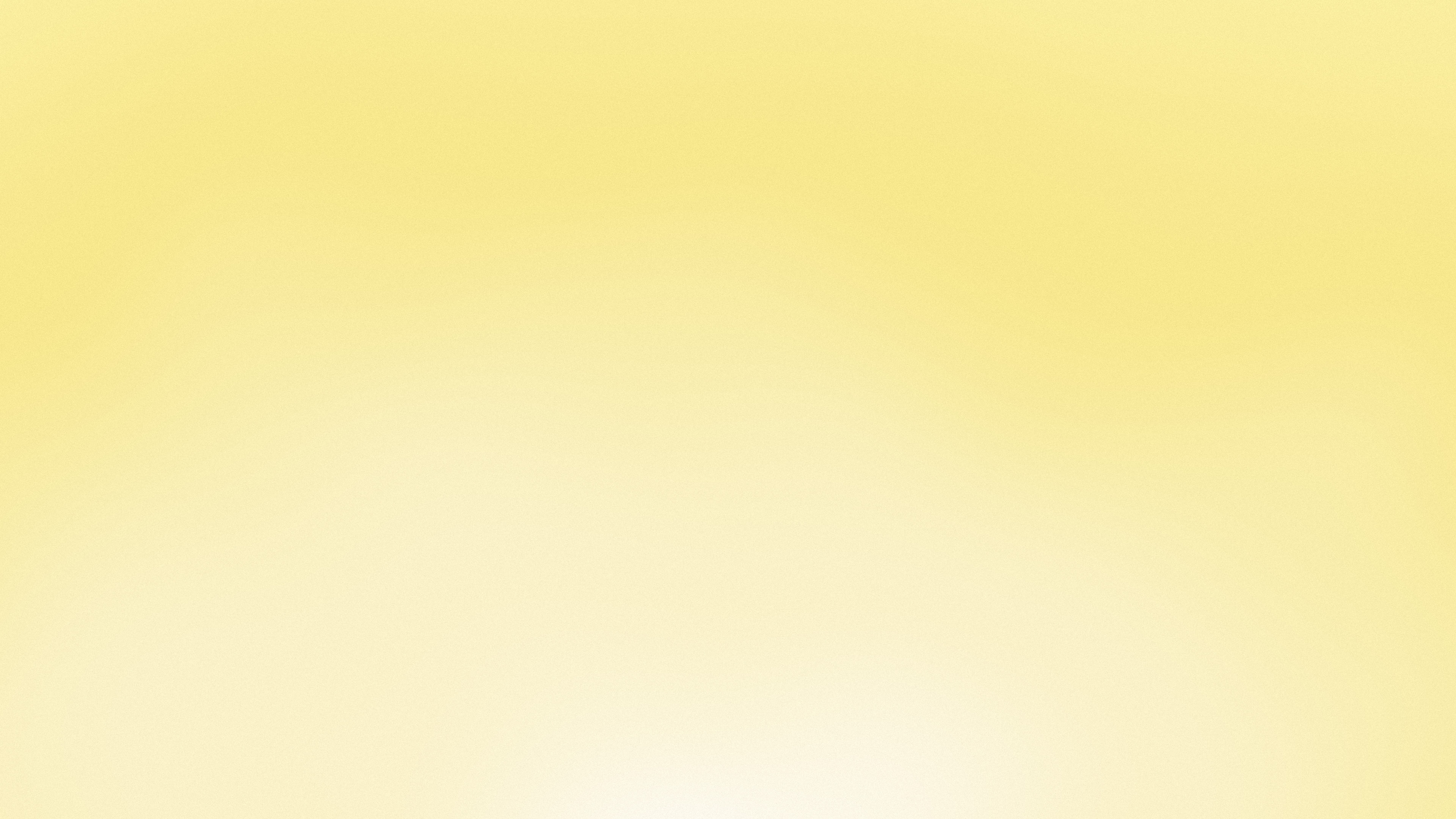 Pastel Yellow and Cream Sunrise Aura Gradient desktop wallpaper in 4K