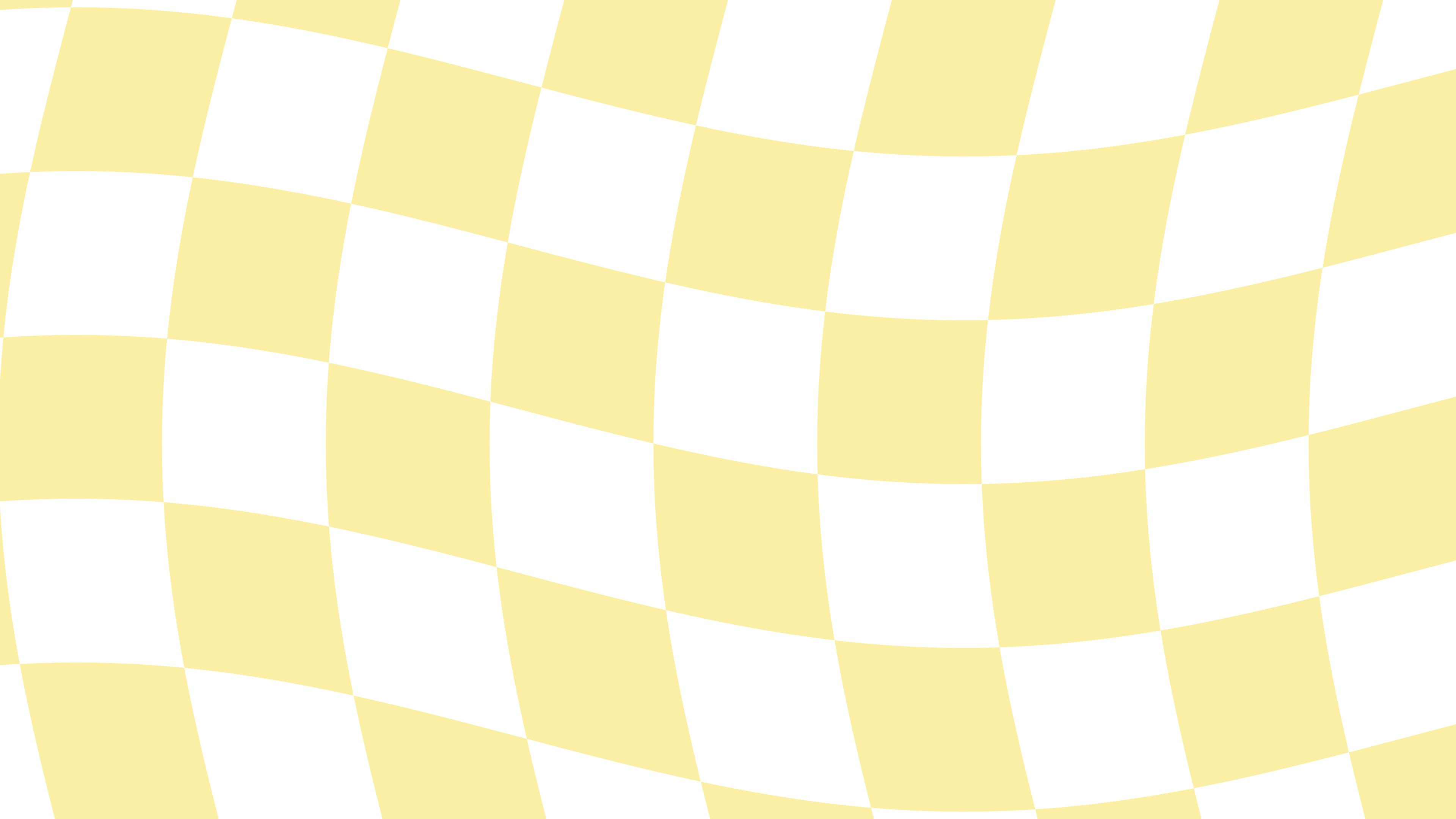Pastel Yellow Wavy Checkered desktop wallpaper in 4K