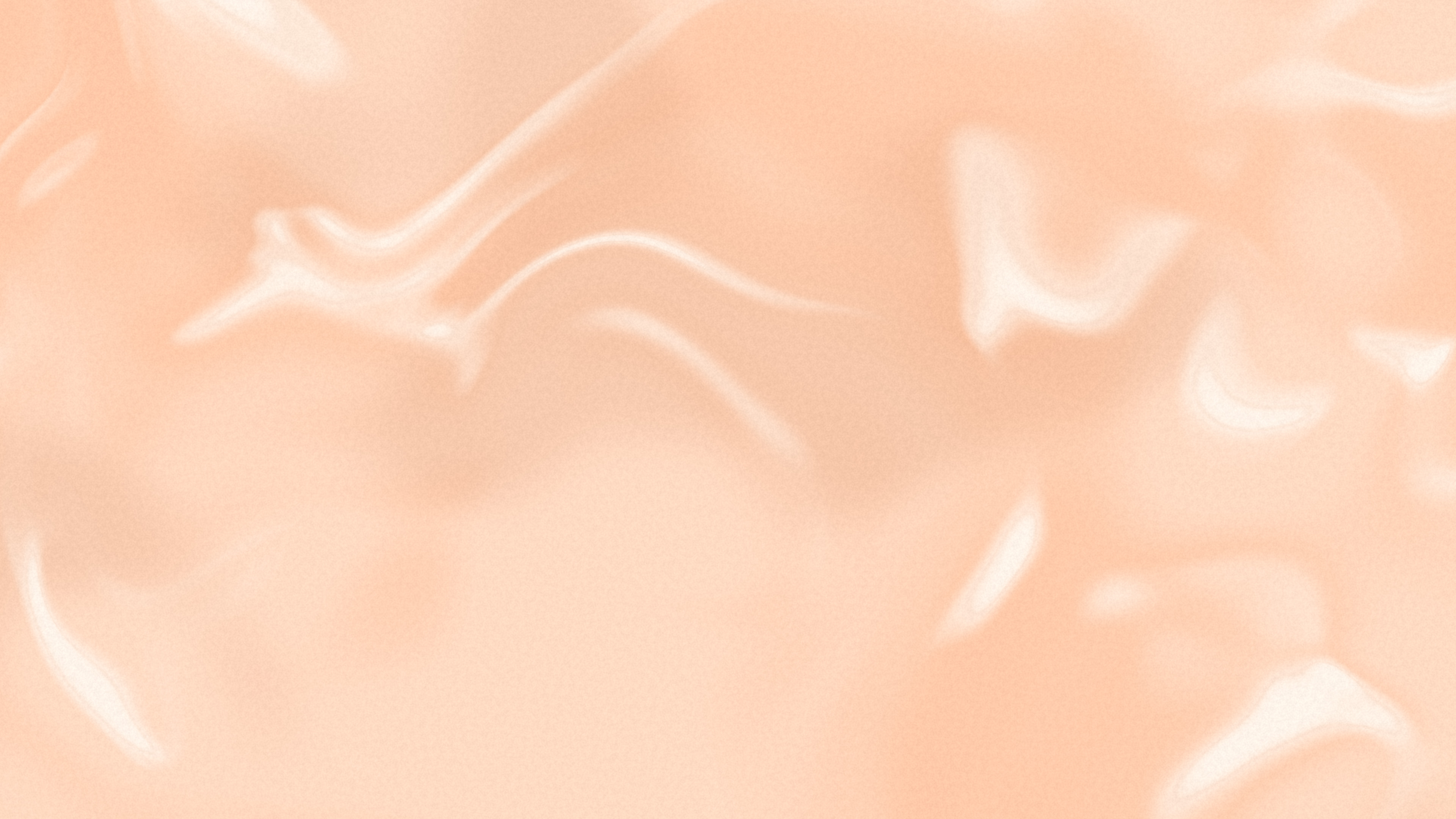 Peach Watercolor Wash desktop wallpaper in 4K