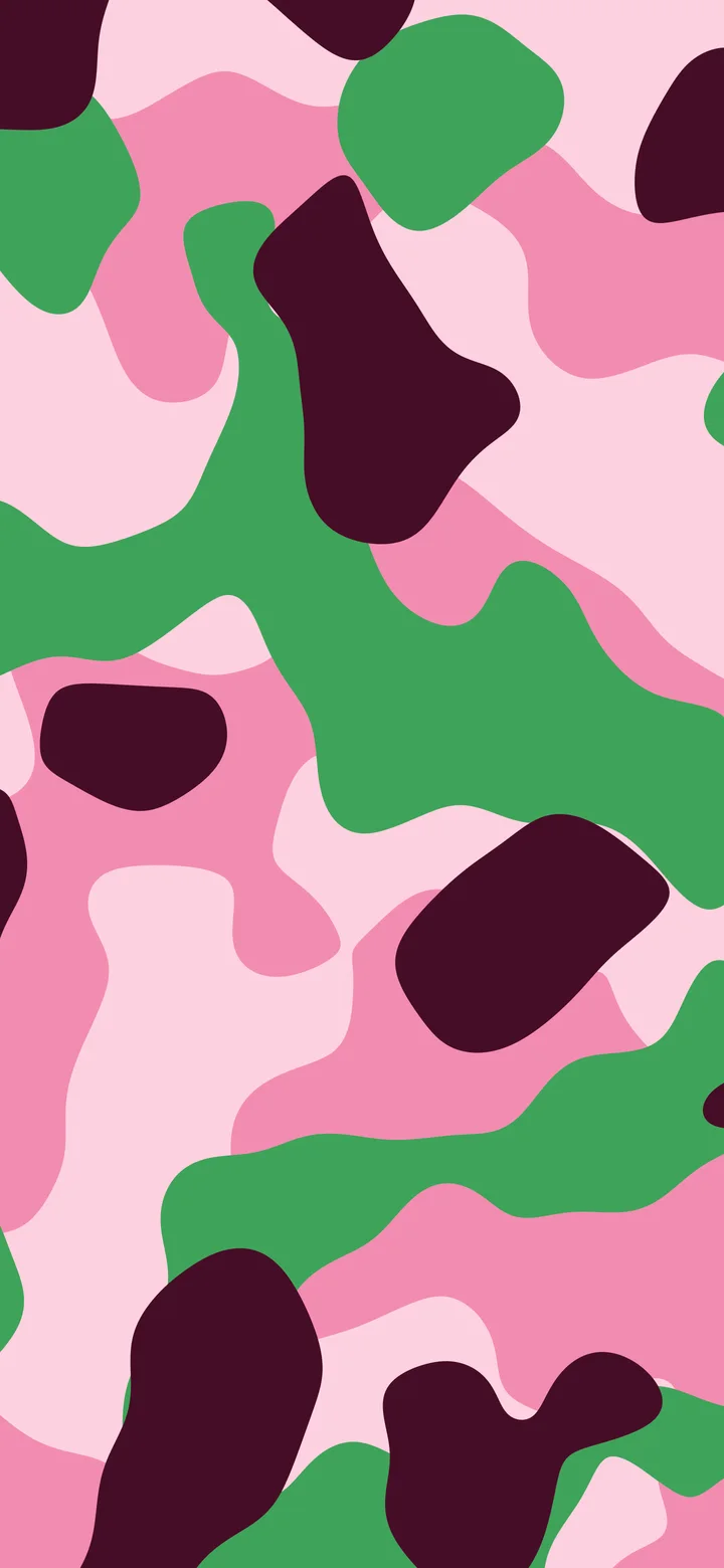 Pink and Green Camo wallpaper for iPhone and Android