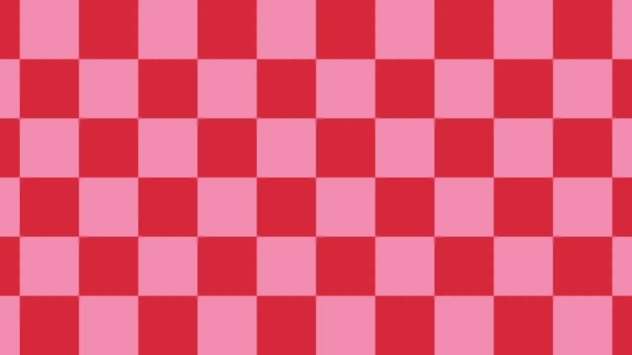 Pink and Red Checkered desktop wallpaper in 4K