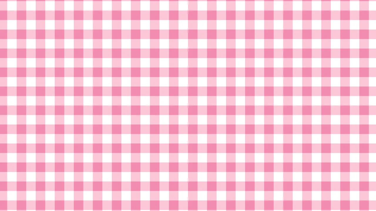 Pink and Red Mini Gingham desktop wallpaper in 4K