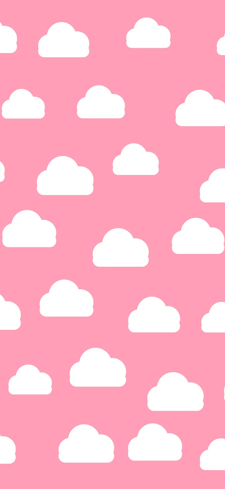 Pink Sunset Cloud Pattern wallpaper for iPhone and Android