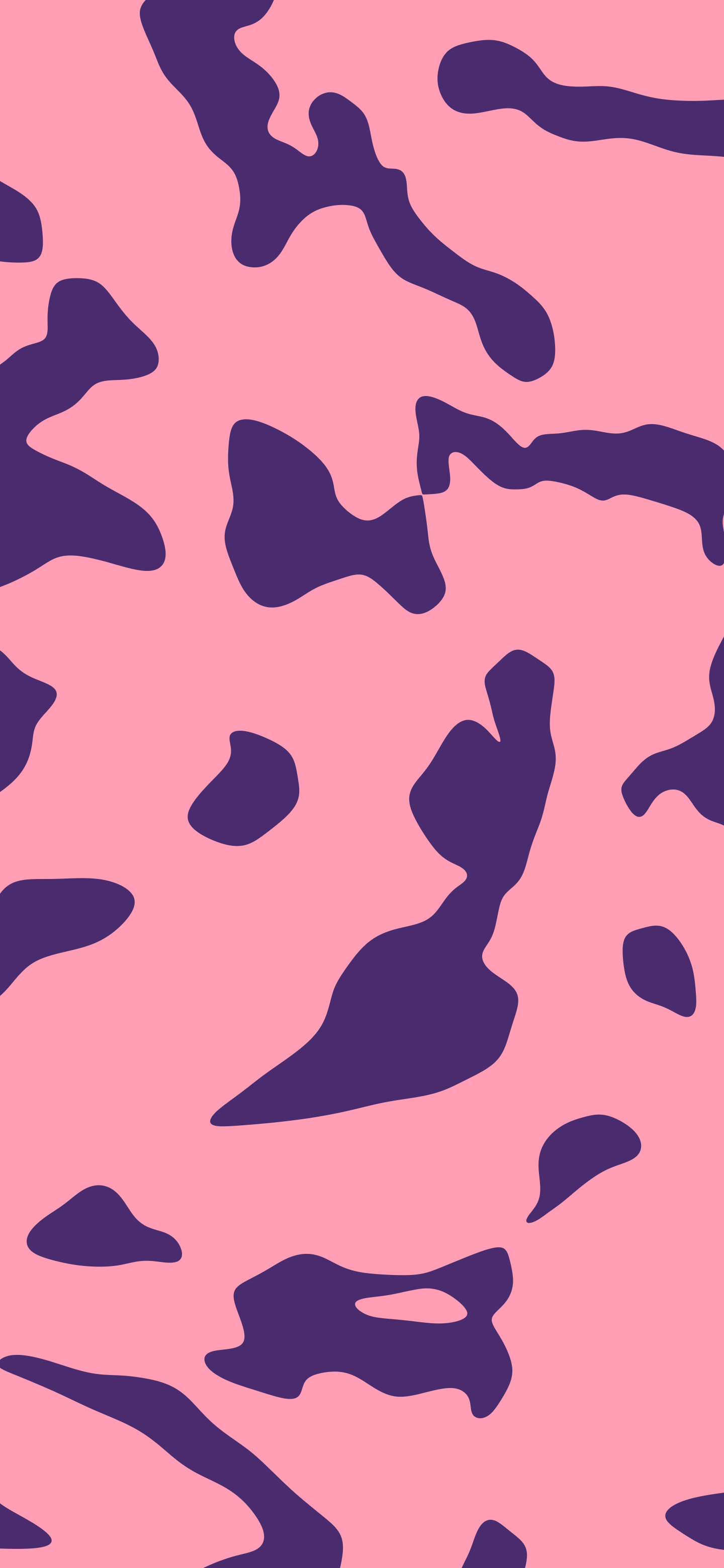 Pink Sunset Cow Print wallpaper for iPhone and Android