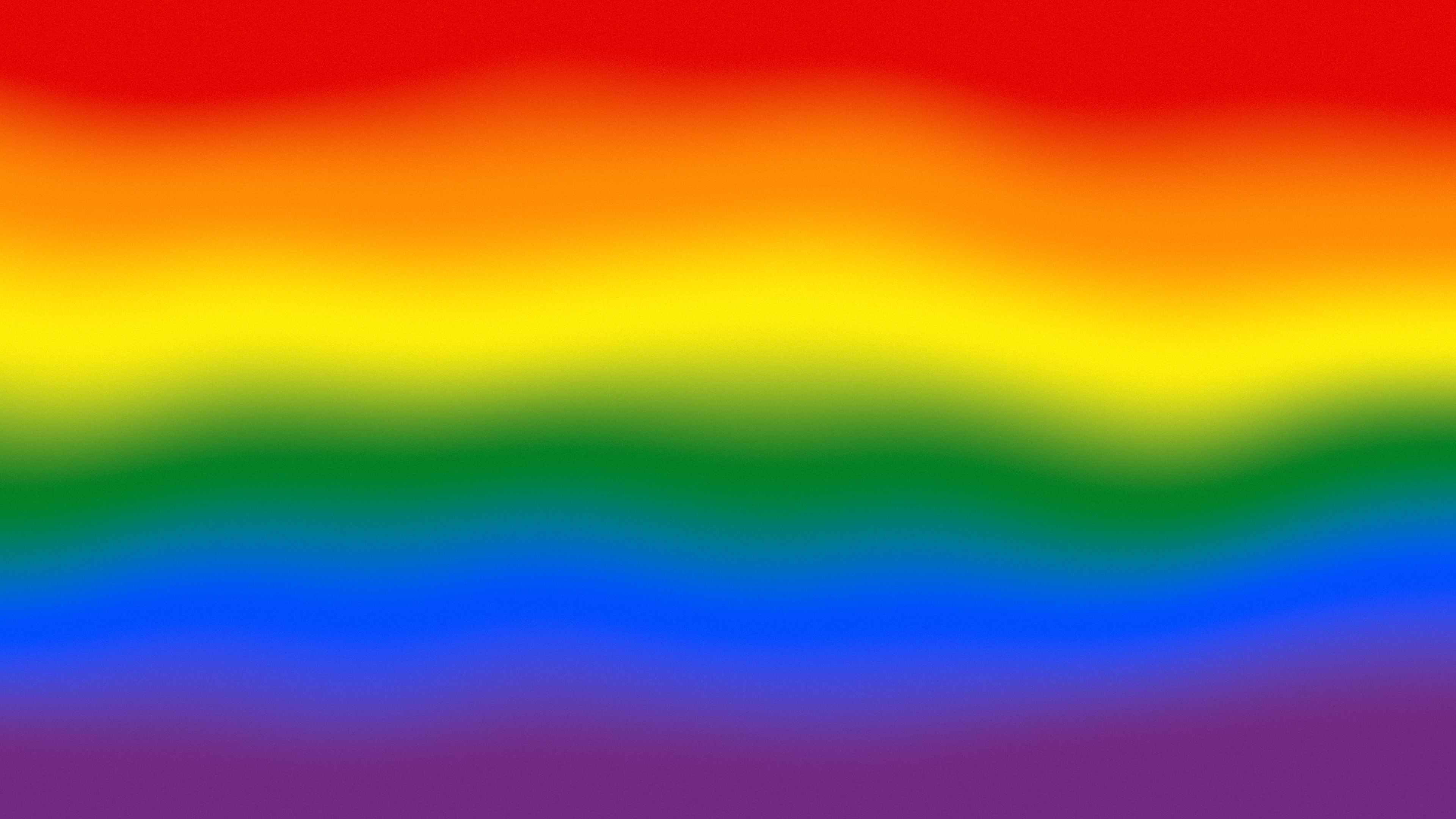Rainbow Pride Gradient desktop wallpaper in 4K