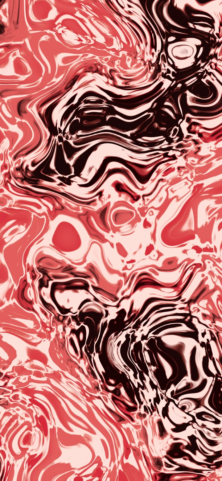 Red and Black Liquid Marble wallpaper for iPhone and Android