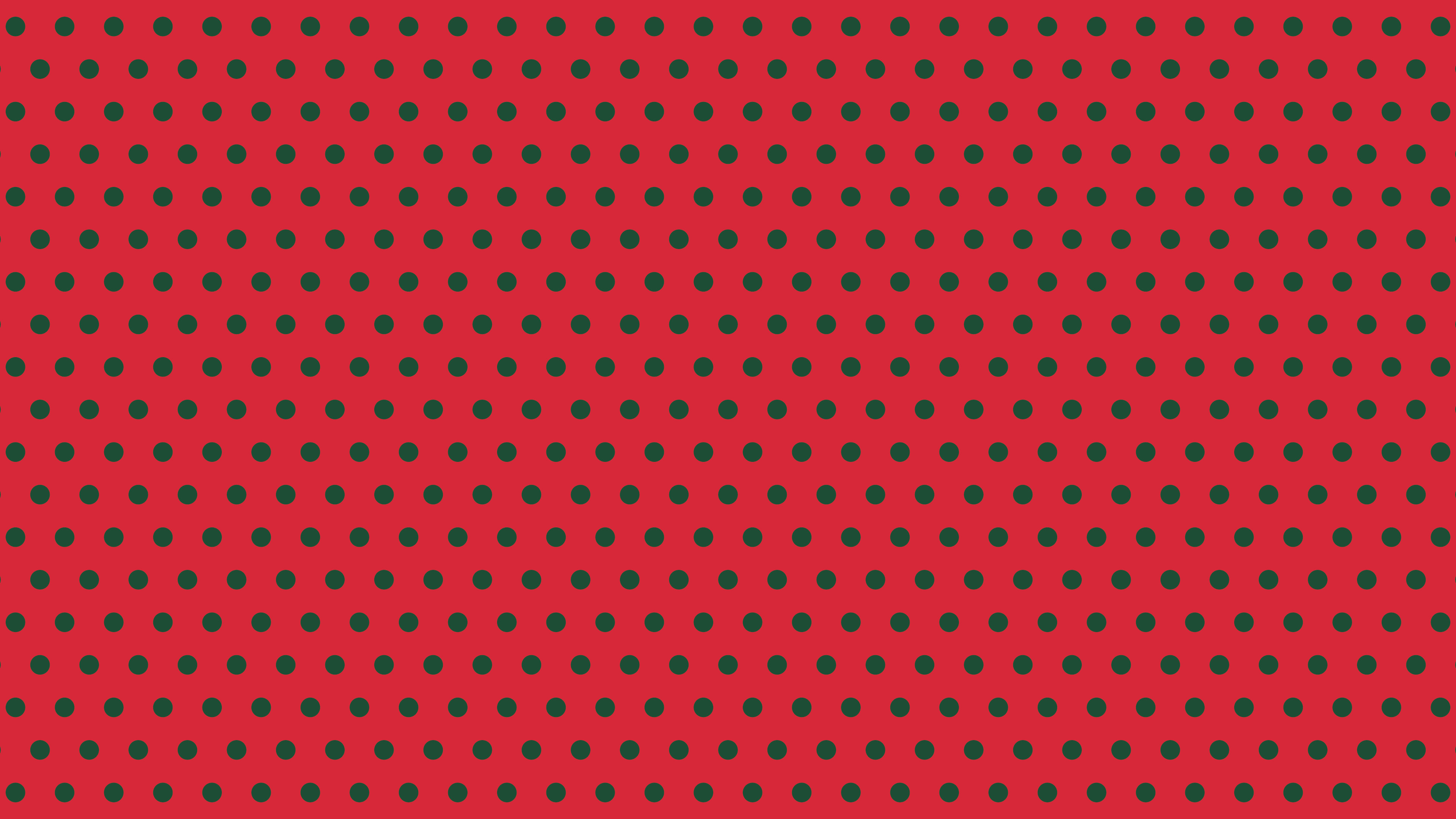 Red and Dark Green Mini Polka Dot desktop wallpaper in 4K