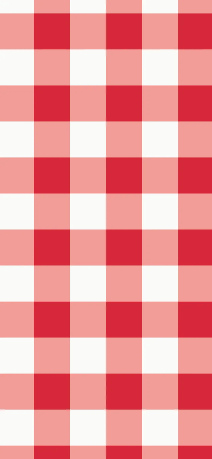 Red and White Buffalo Check Plaid wallpaper for iPhone and Android