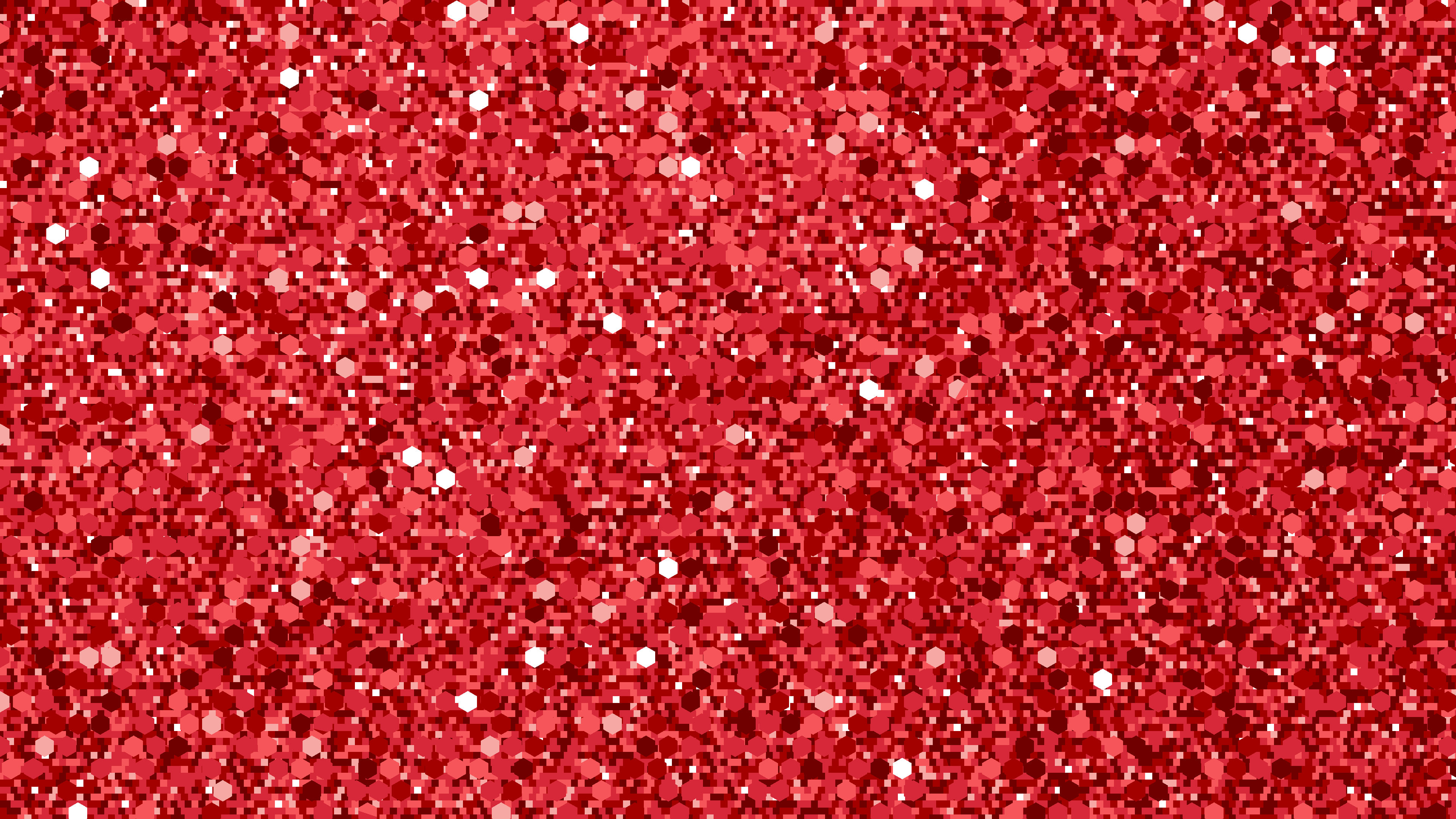 Red Chunky Glitter desktop wallpaper in 4K