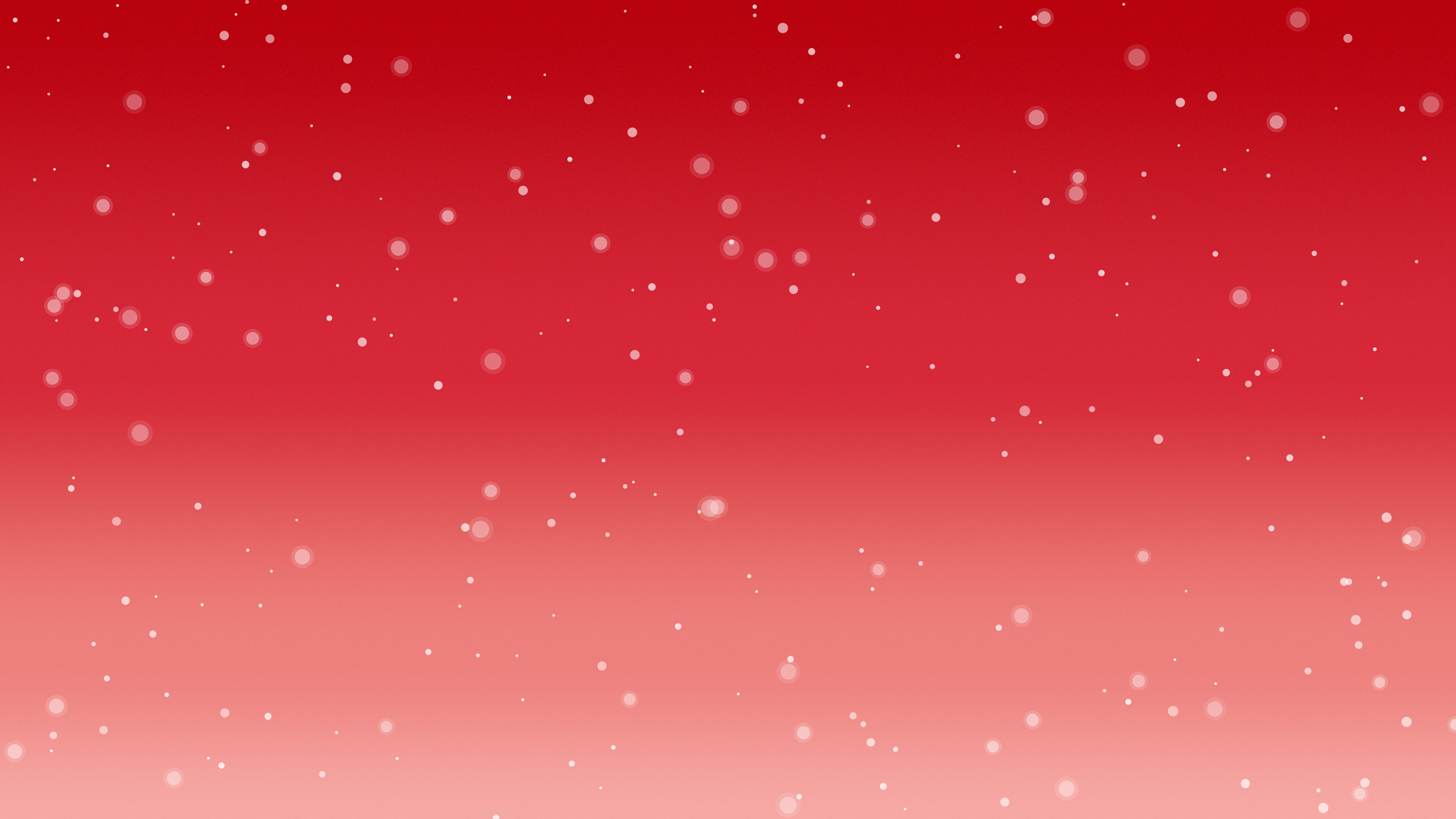 Red Snowfall desktop wallpaper in 4K