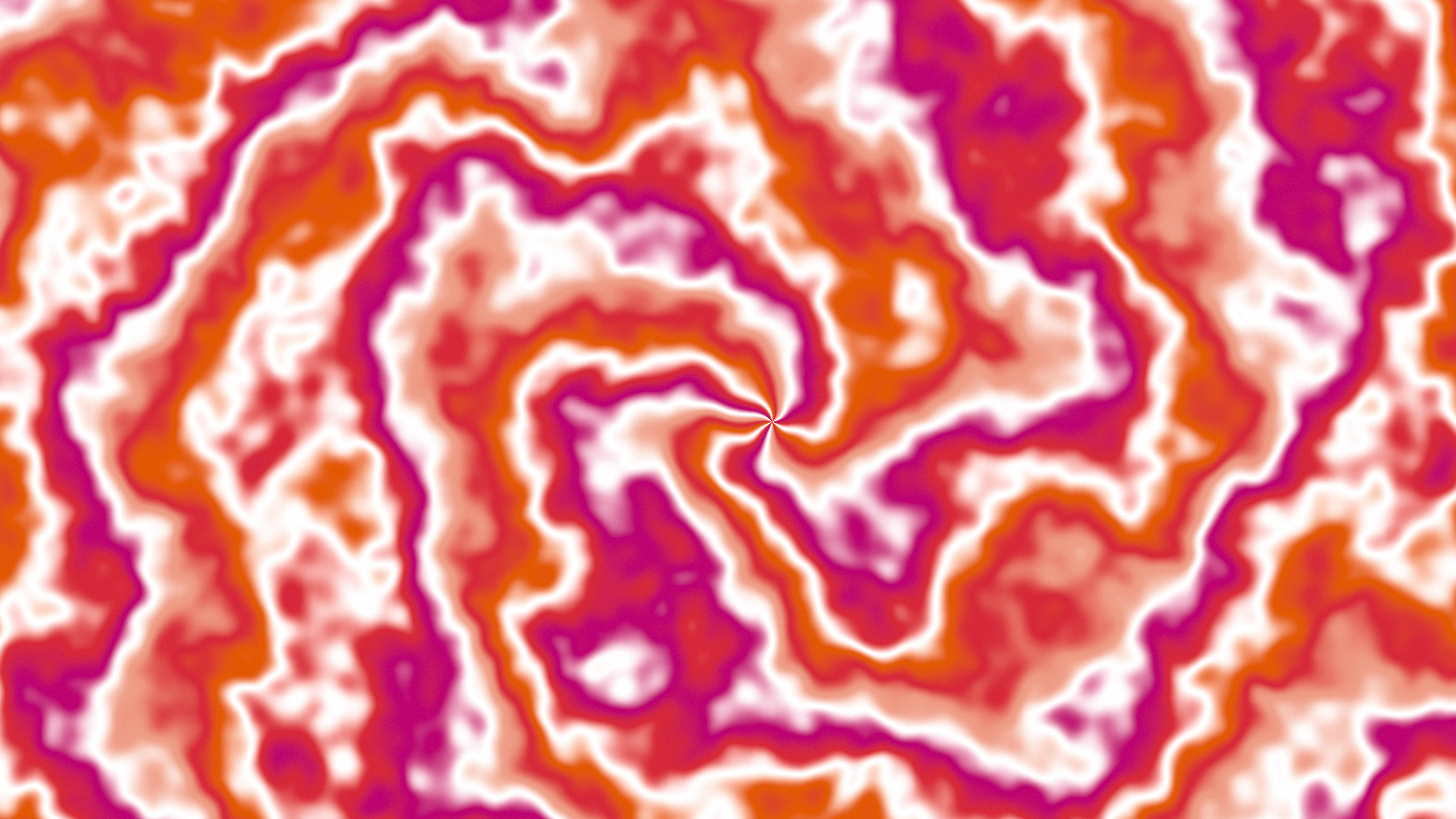 Red Spiral Tie Dye desktop wallpaper in 4K