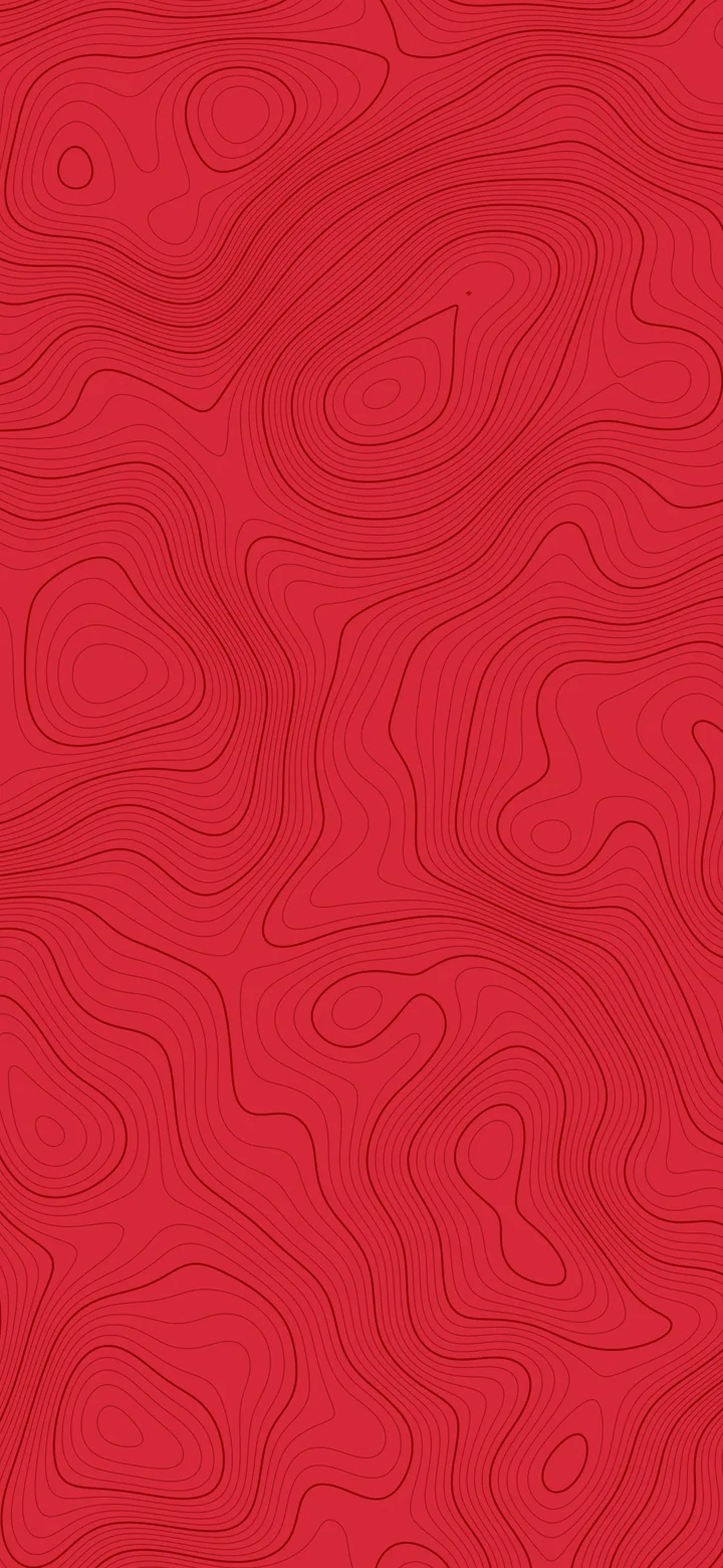 Red Topographic Line wallpaper for iPhone and Android