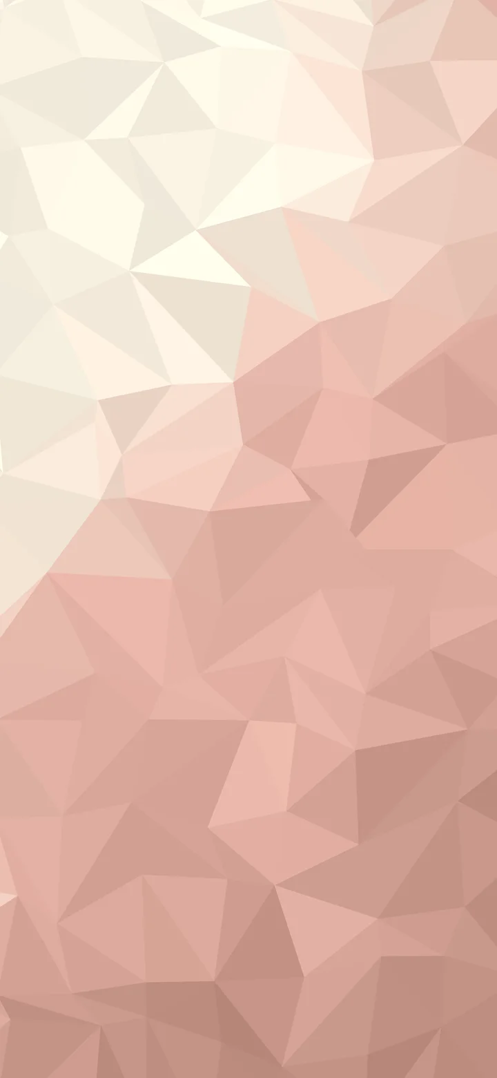 Rose Gold and Cream Low Poly wallpaper for iPhone and Android