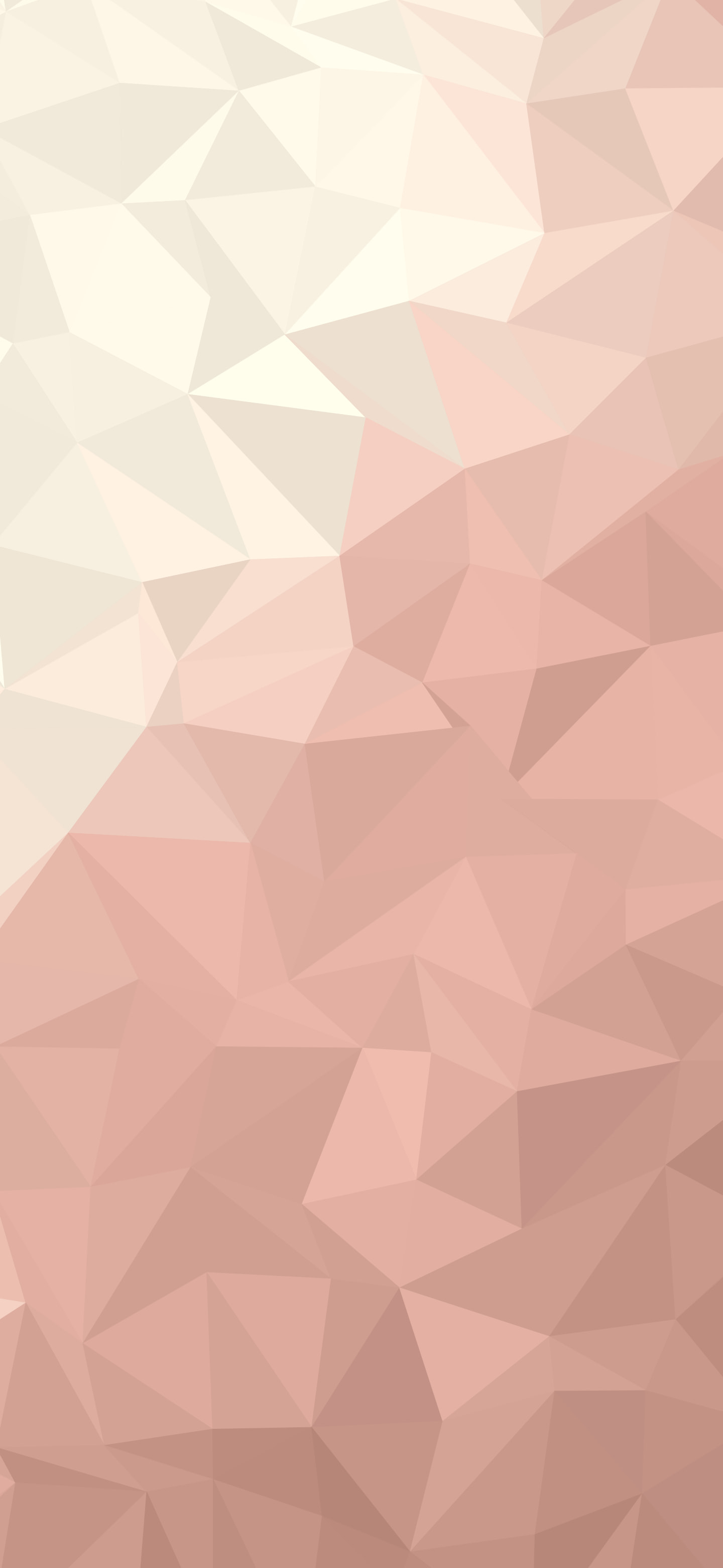 Rose Gold and Cream Low Poly wallpaper for iPhone and Android