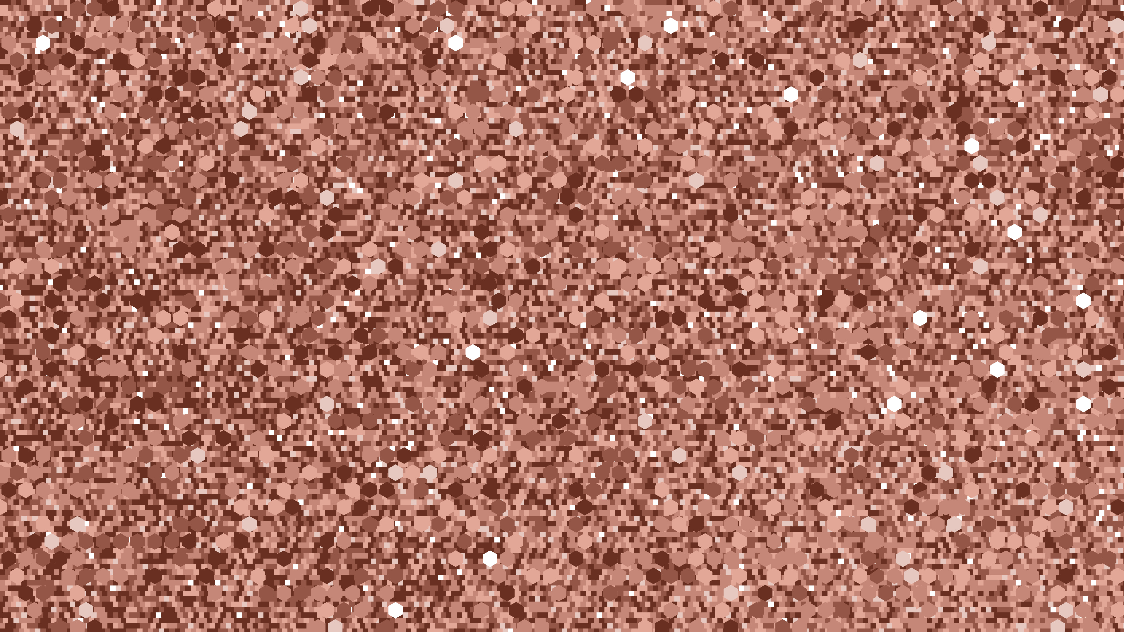 Rose Gold Chunky Glitter desktop wallpaper in 4K