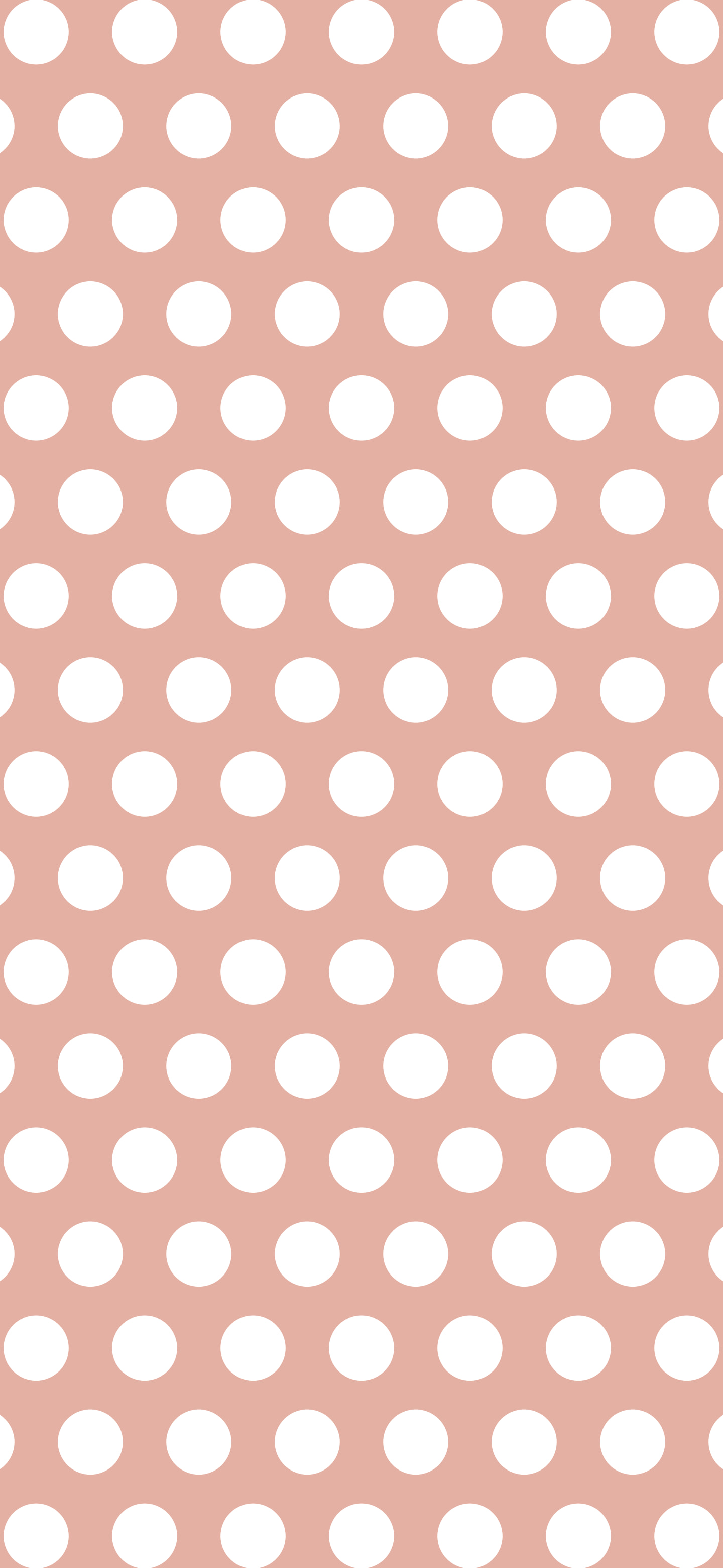 Rose Gold Polka Dot wallpaper for iPhone and Android
