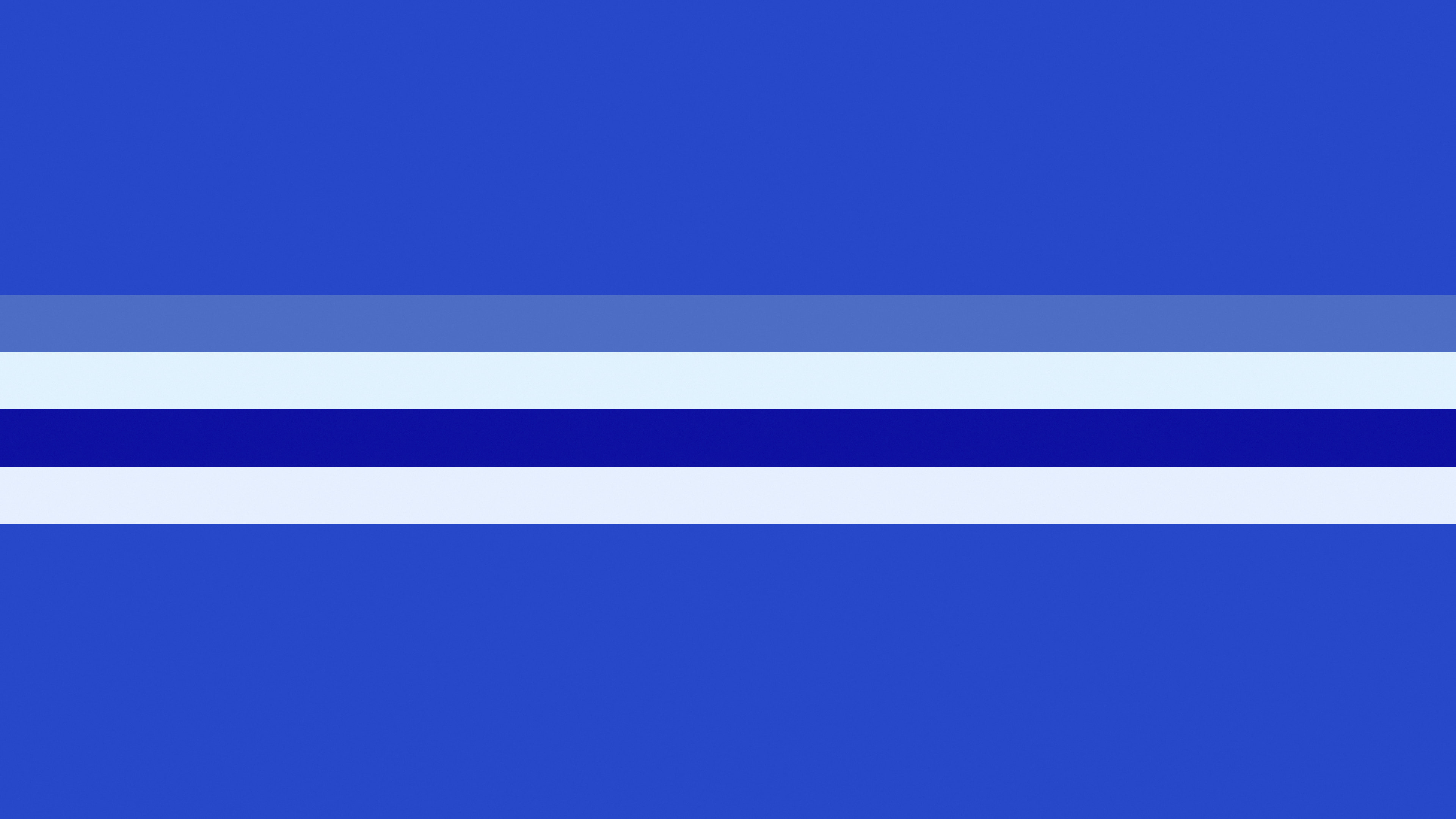 Royal Blue Retro Stripe desktop wallpaper in 4K