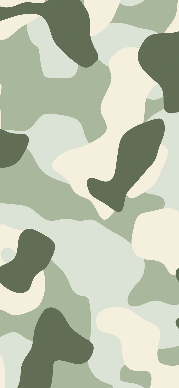 Sage Green and Cream Camo wallpaper for iPhone and Android