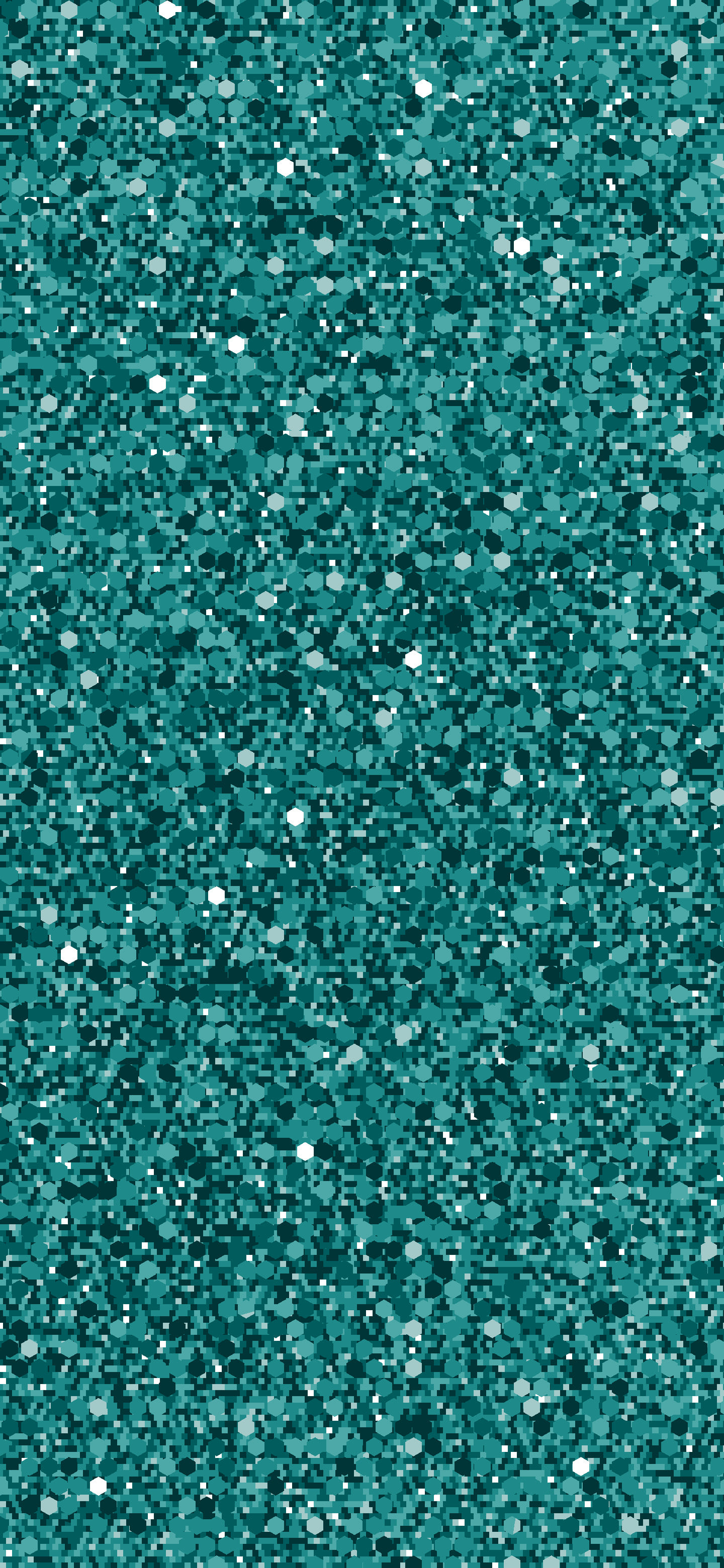 Teal Chunky Glitter wallpaper for iPhone and Android