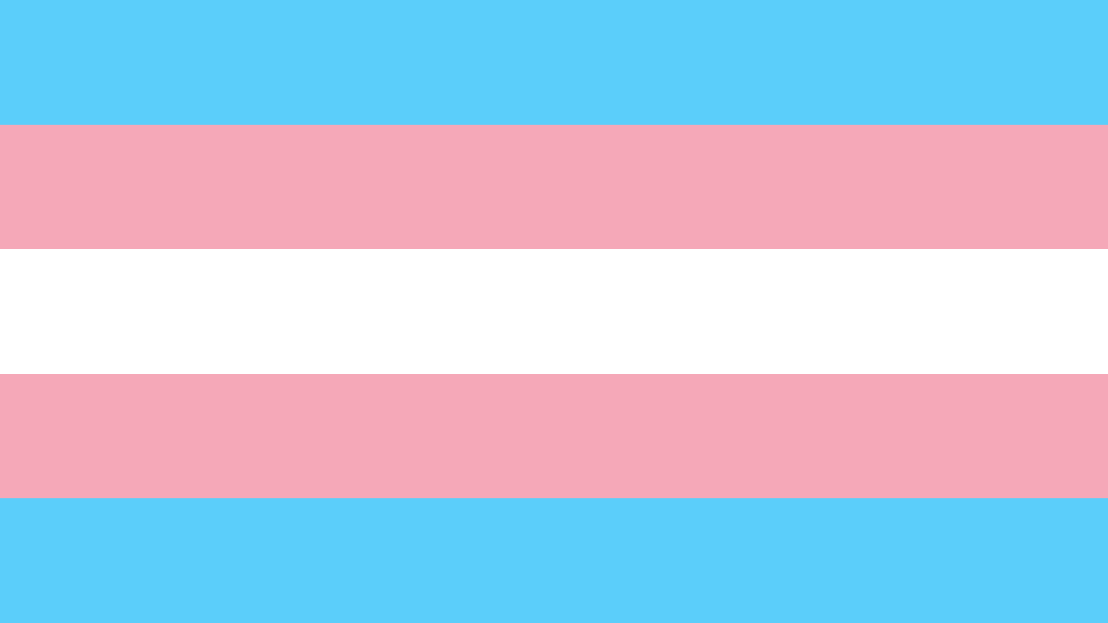 Trans Pride Flag desktop wallpaper in 4K