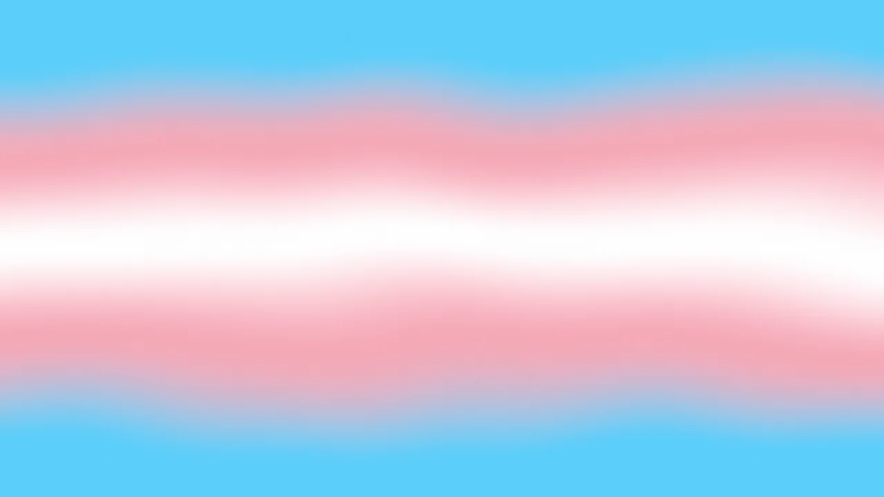 Trans Pride Gradient desktop wallpaper in 4K