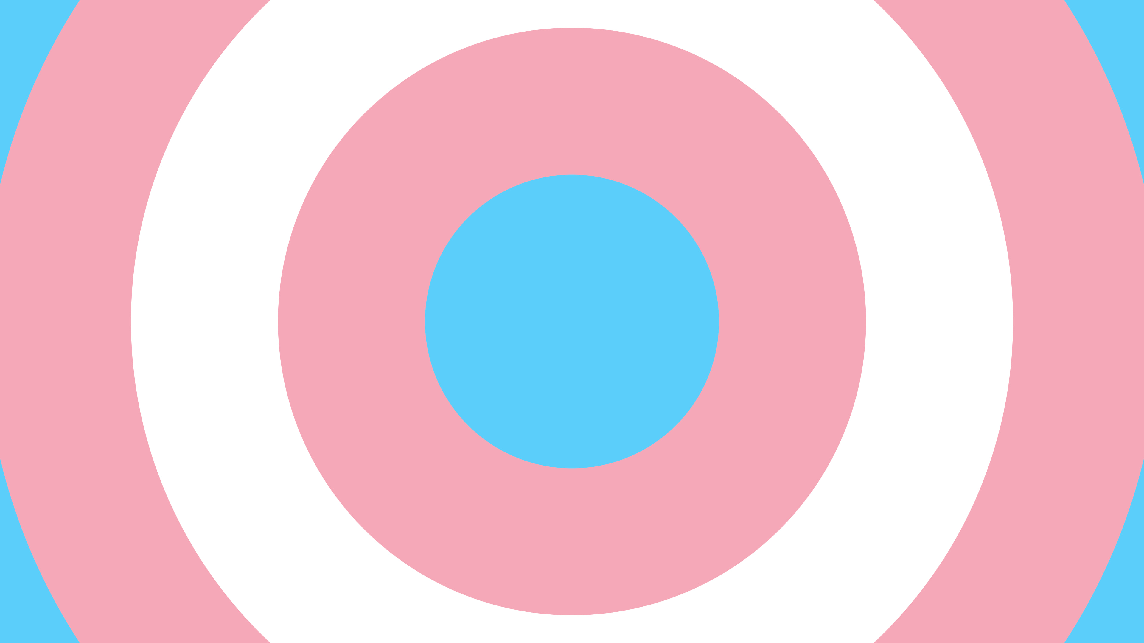 Trans Pride Rings desktop wallpaper in 4K