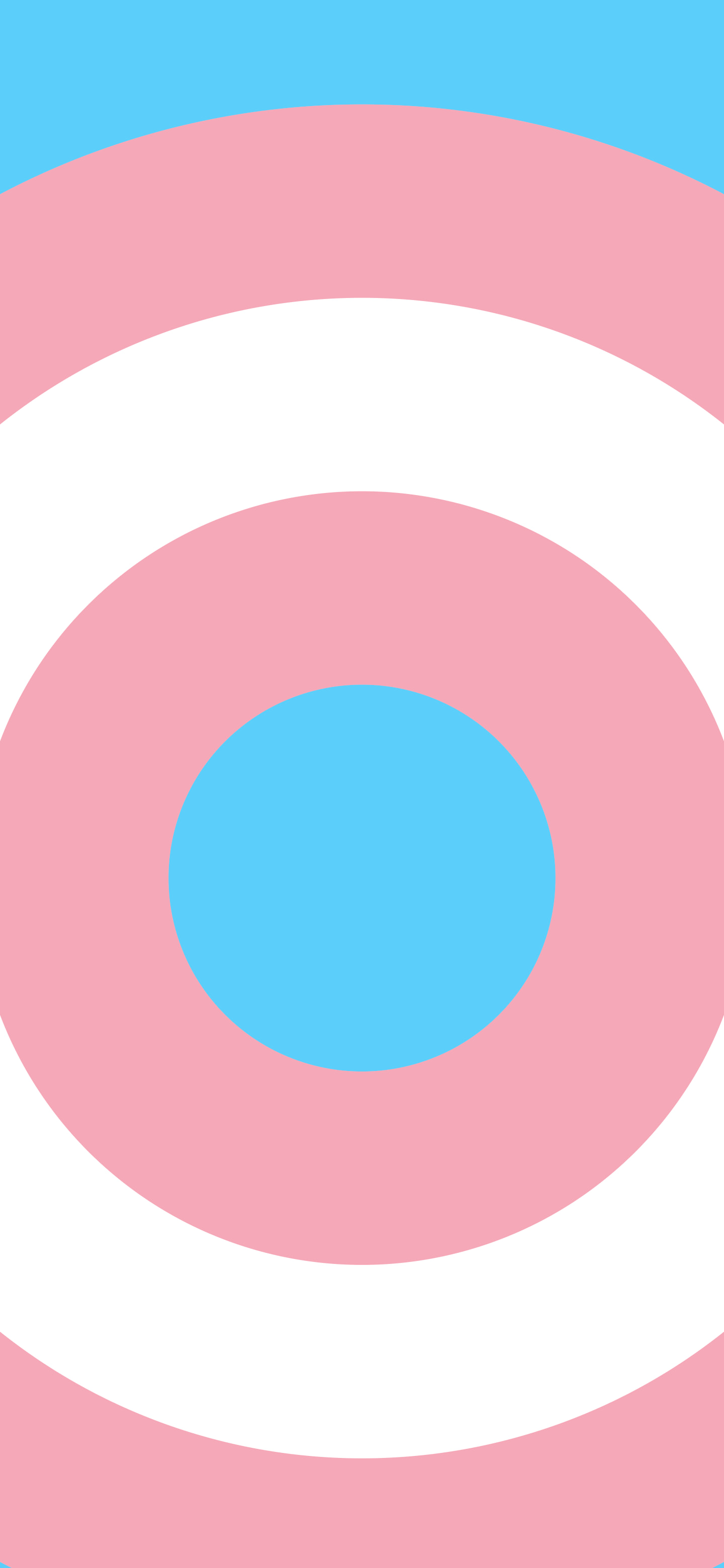 Trans Pride Rings wallpaper for iPhone and Android