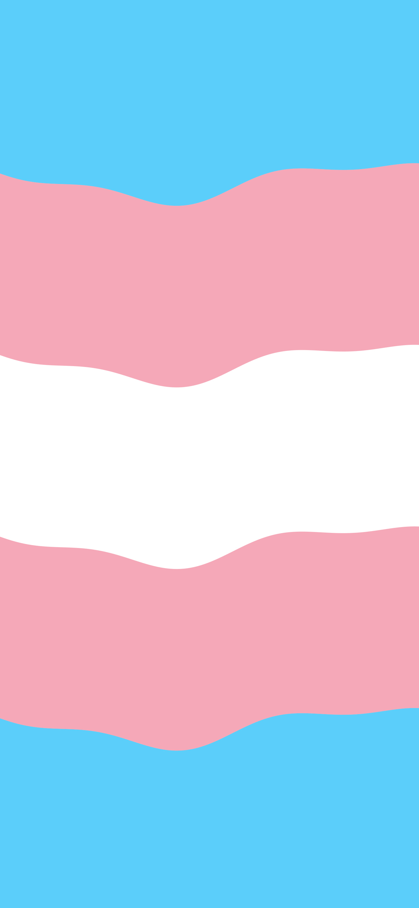 Trans Wavy Pride Flag wallpaper for iPhone and Android
