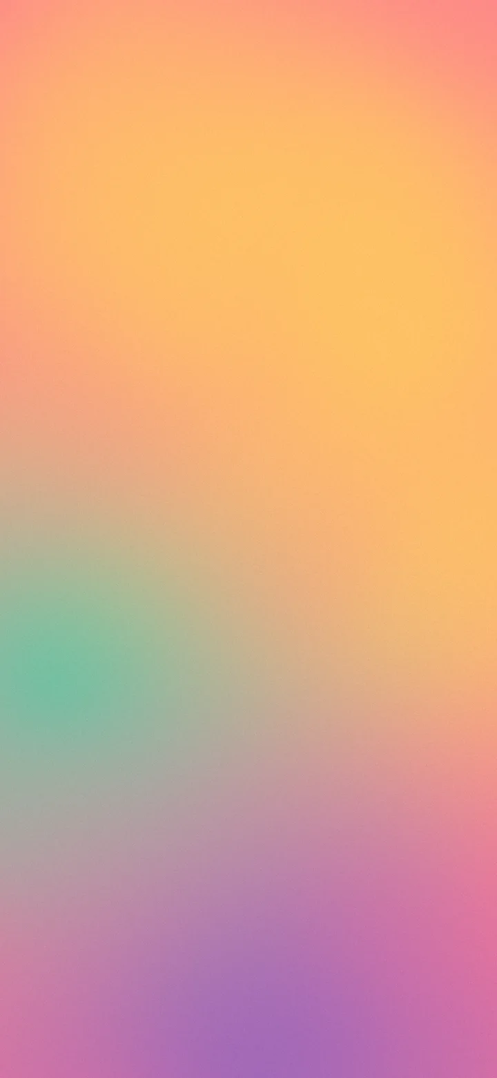 Tropical Dreamy Aura Gradient wallpaper for iPhone and Android