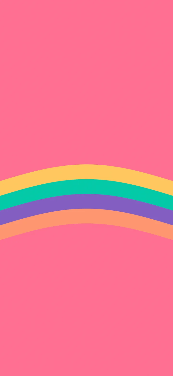 Tropical Retro Stripe wallpaper for iPhone and Android