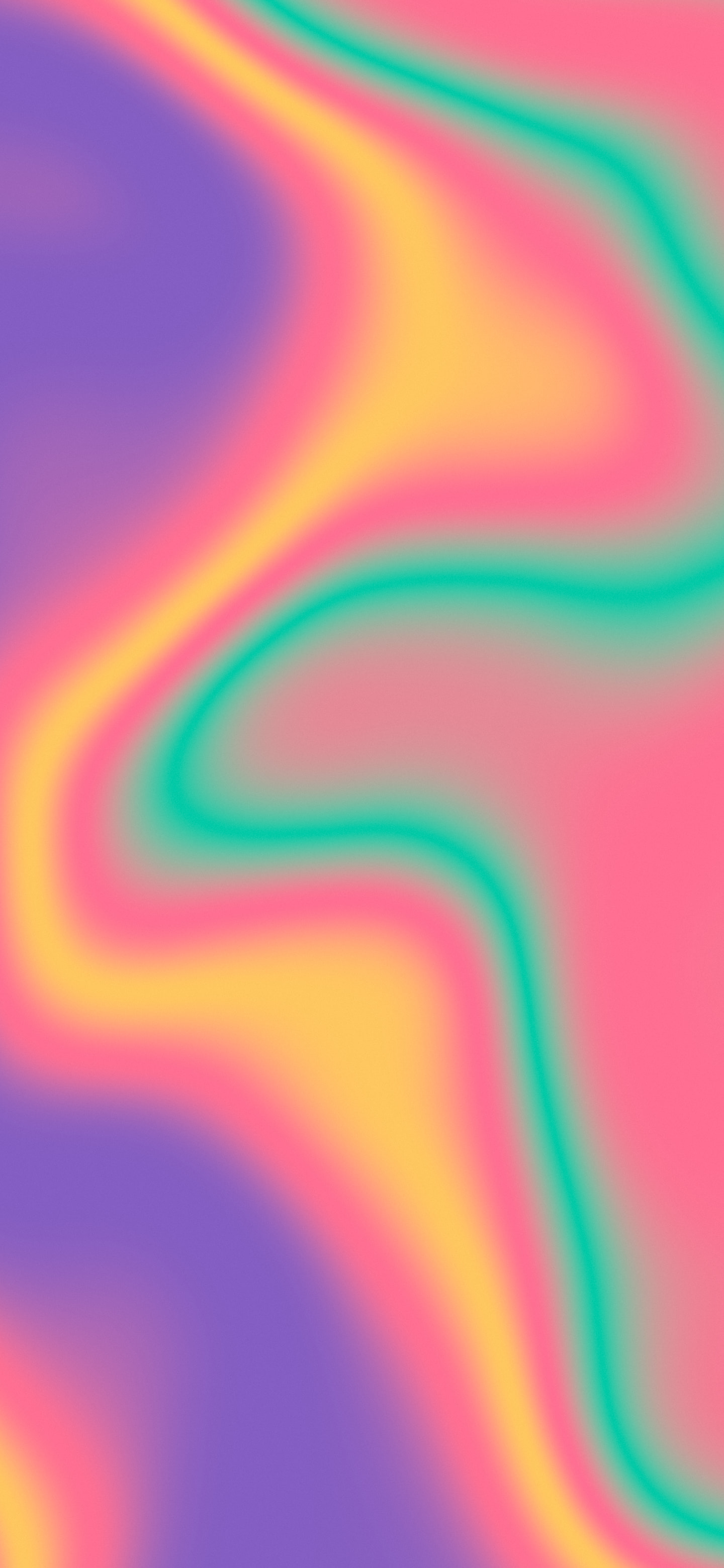 Tropical Silky Gradient wallpaper for iPhone and Android