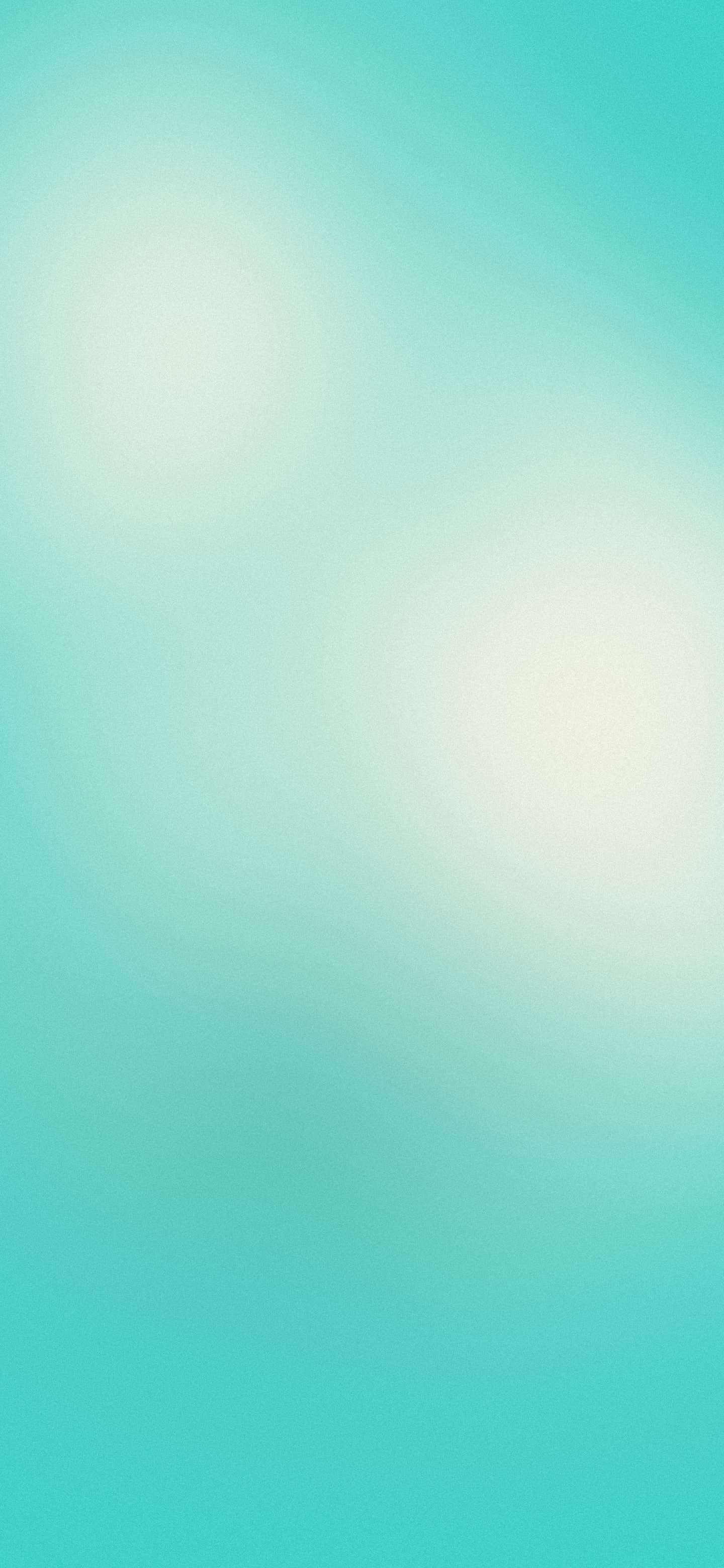 Turquoise and Cream Dreamy Aura Gradient wallpaper for iPhone and Android