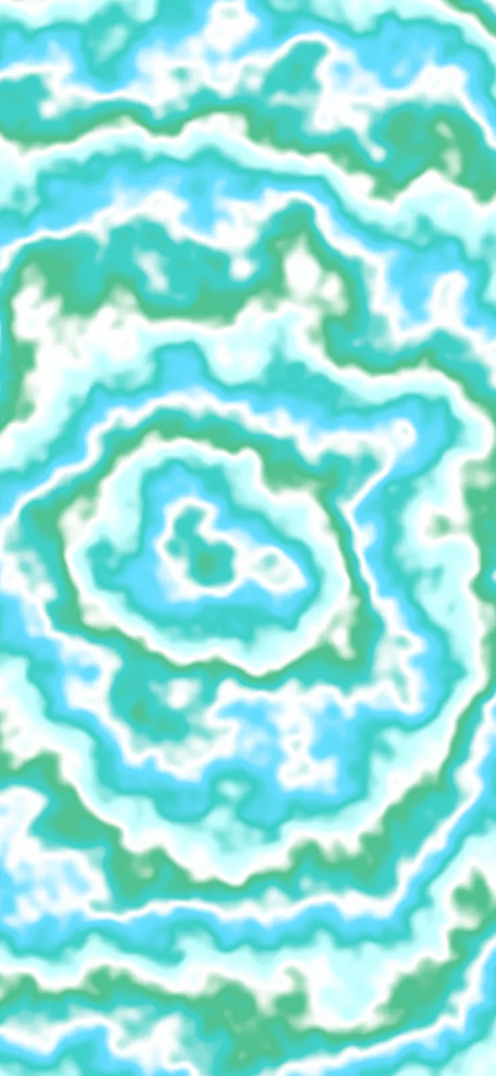 Turquoise Bullseye Tie Dye wallpaper for iPhone and Android