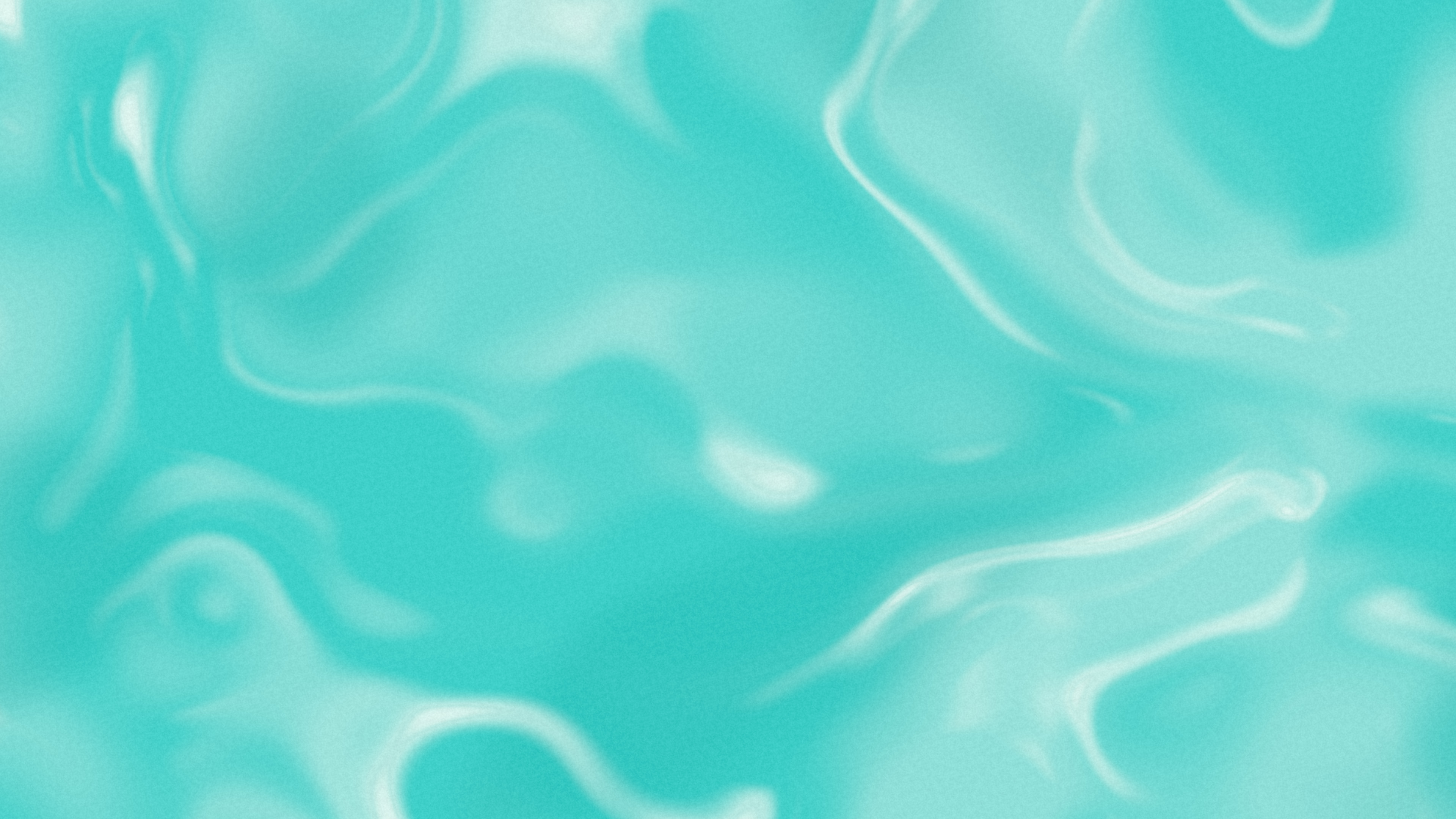 Turquoise Watercolor Wash desktop wallpaper in 4K