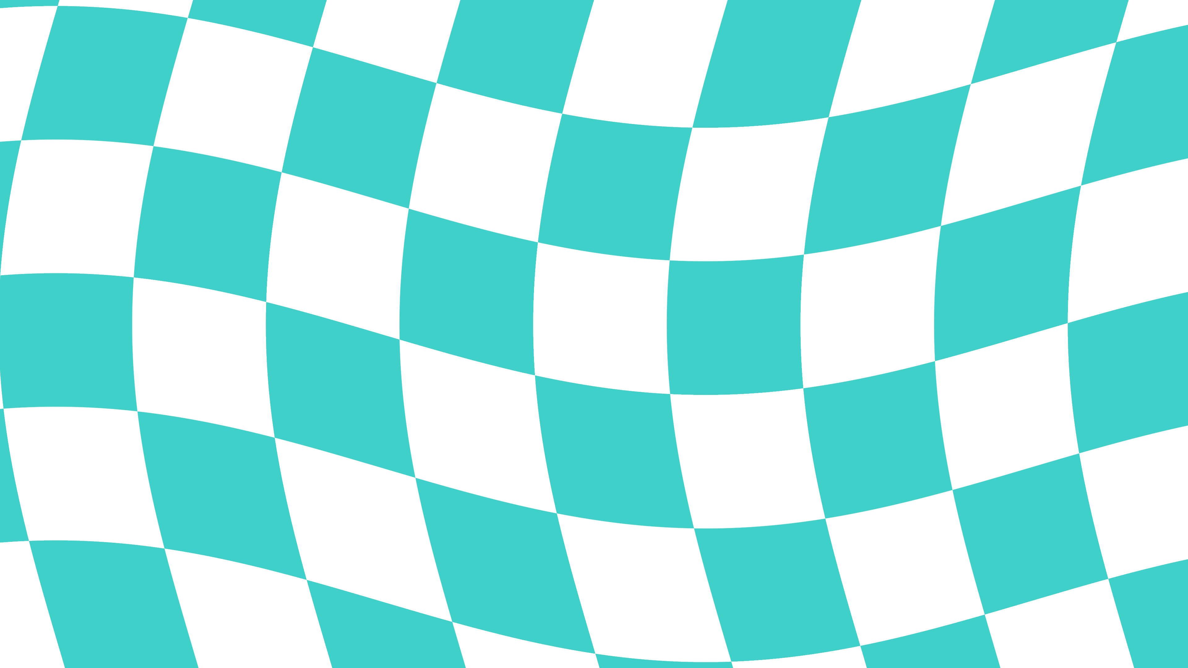 Turquoise Wavy Checkered desktop wallpaper in 4K