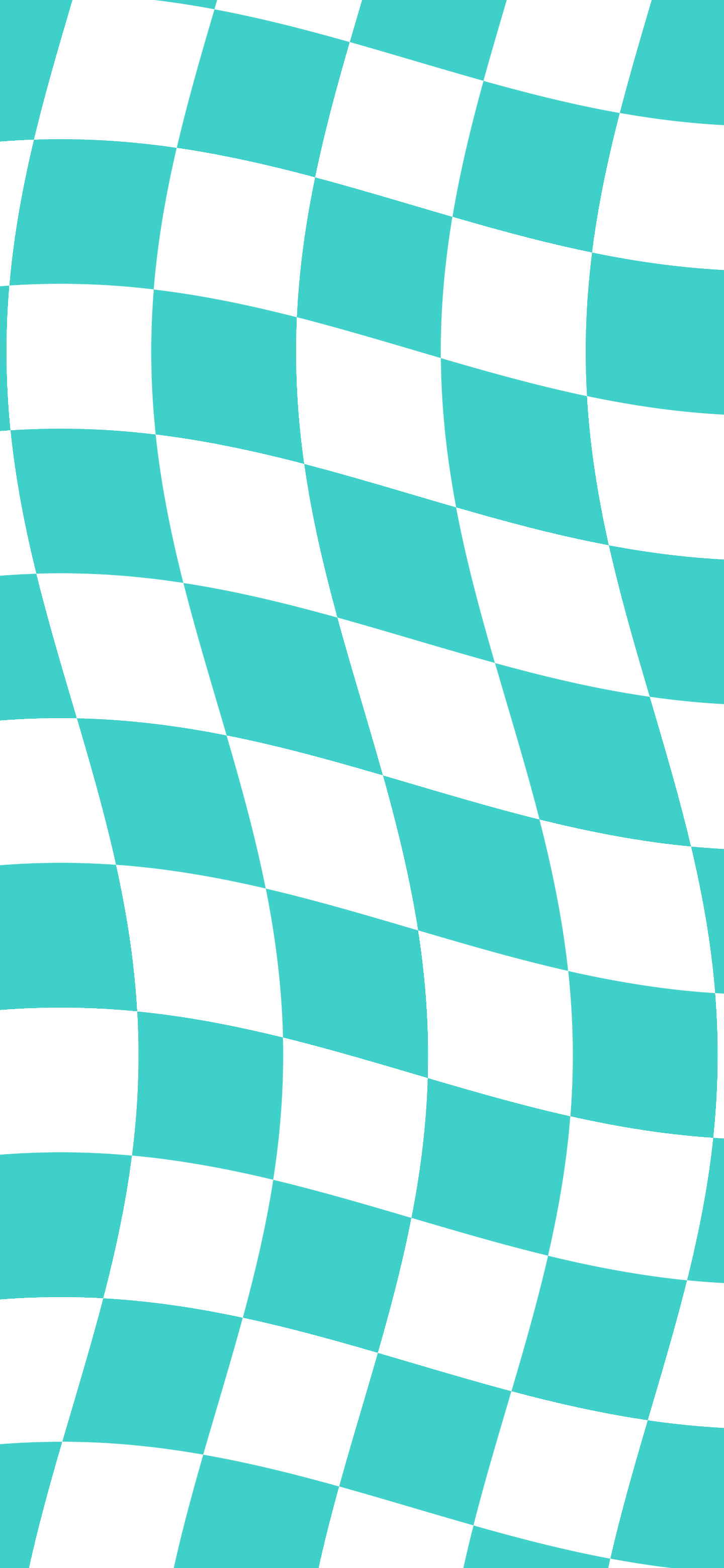 Turquoise Wavy Checkered wallpaper for iPhone and Android