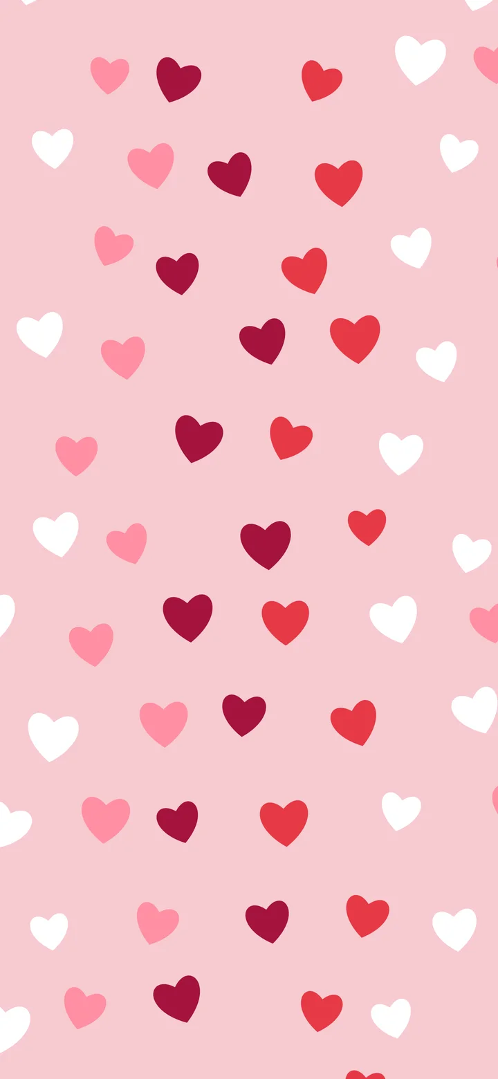 Valentine Heart Pattern wallpaper for iPhone and Android