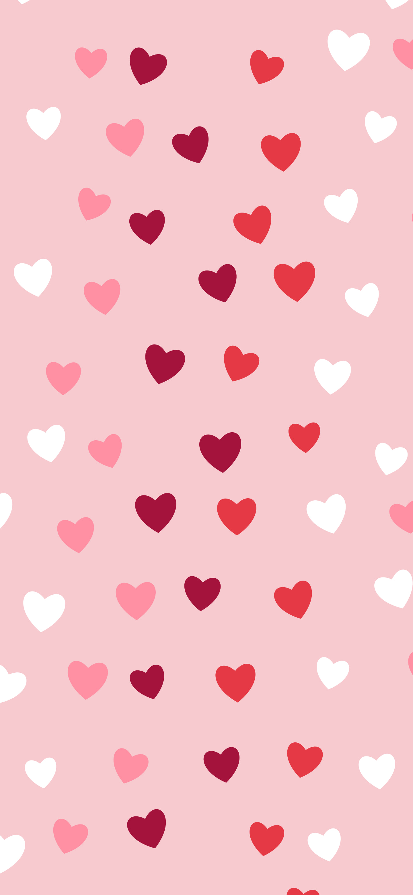 Valentine Heart Pattern wallpaper for iPhone and Android