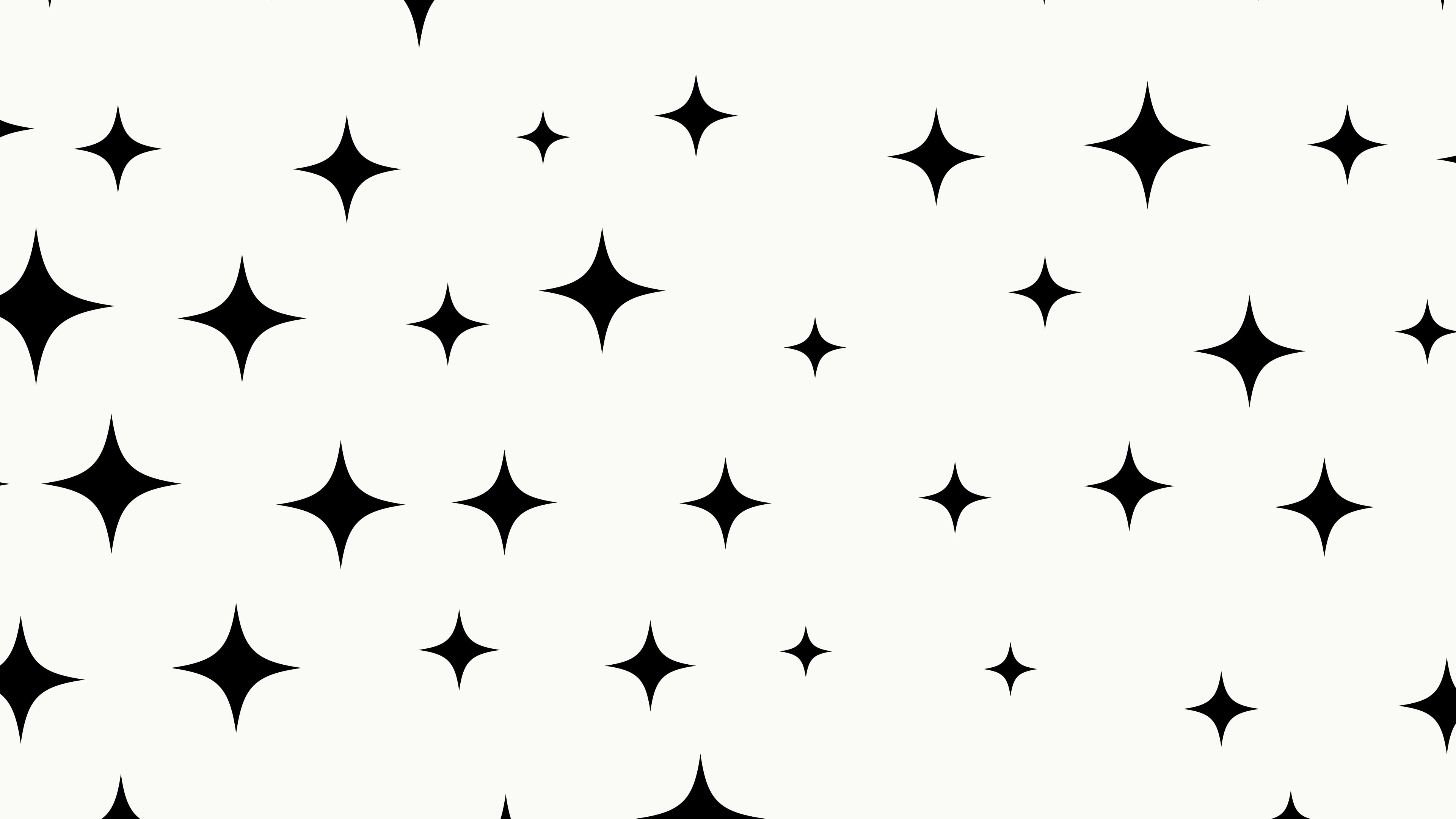White and Black Sparkle Pattern desktop wallpaper in 4K