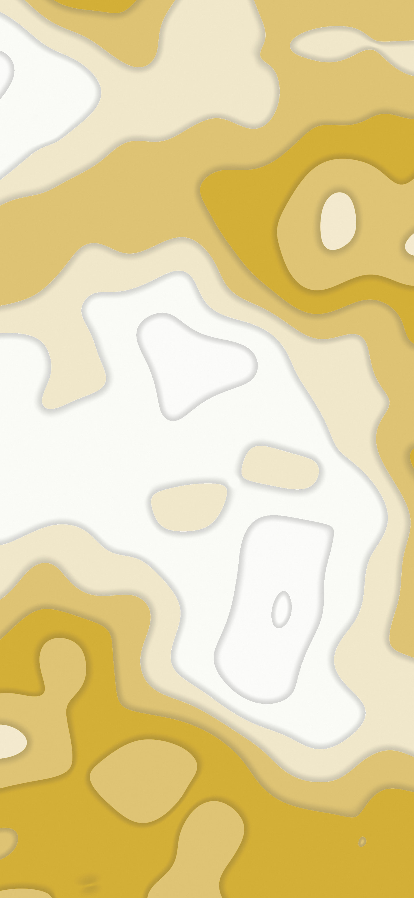 White and Gold Layered Topographic wallpaper for iPhone and Android
