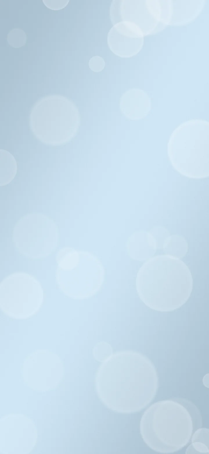 Winter Blue Bokeh Lights wallpaper for iPhone and Android
