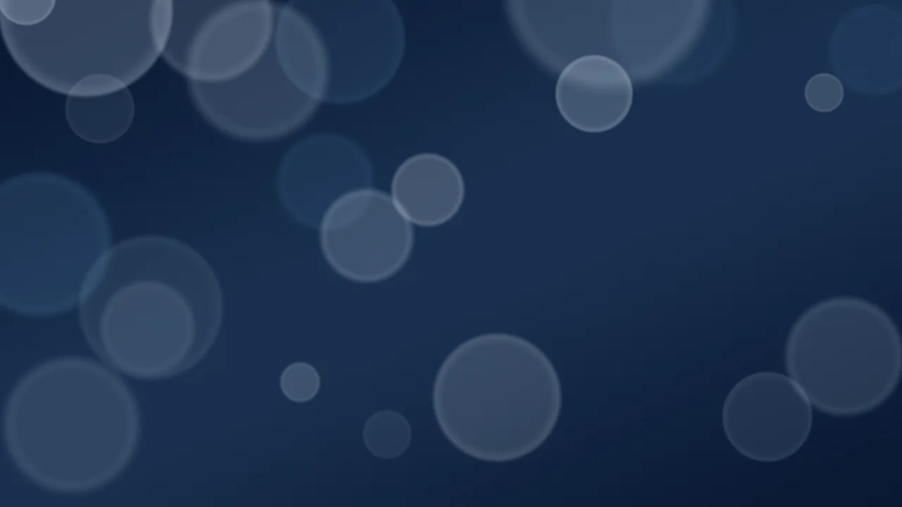 Winter Night Bokeh Lights desktop wallpaper in 4K